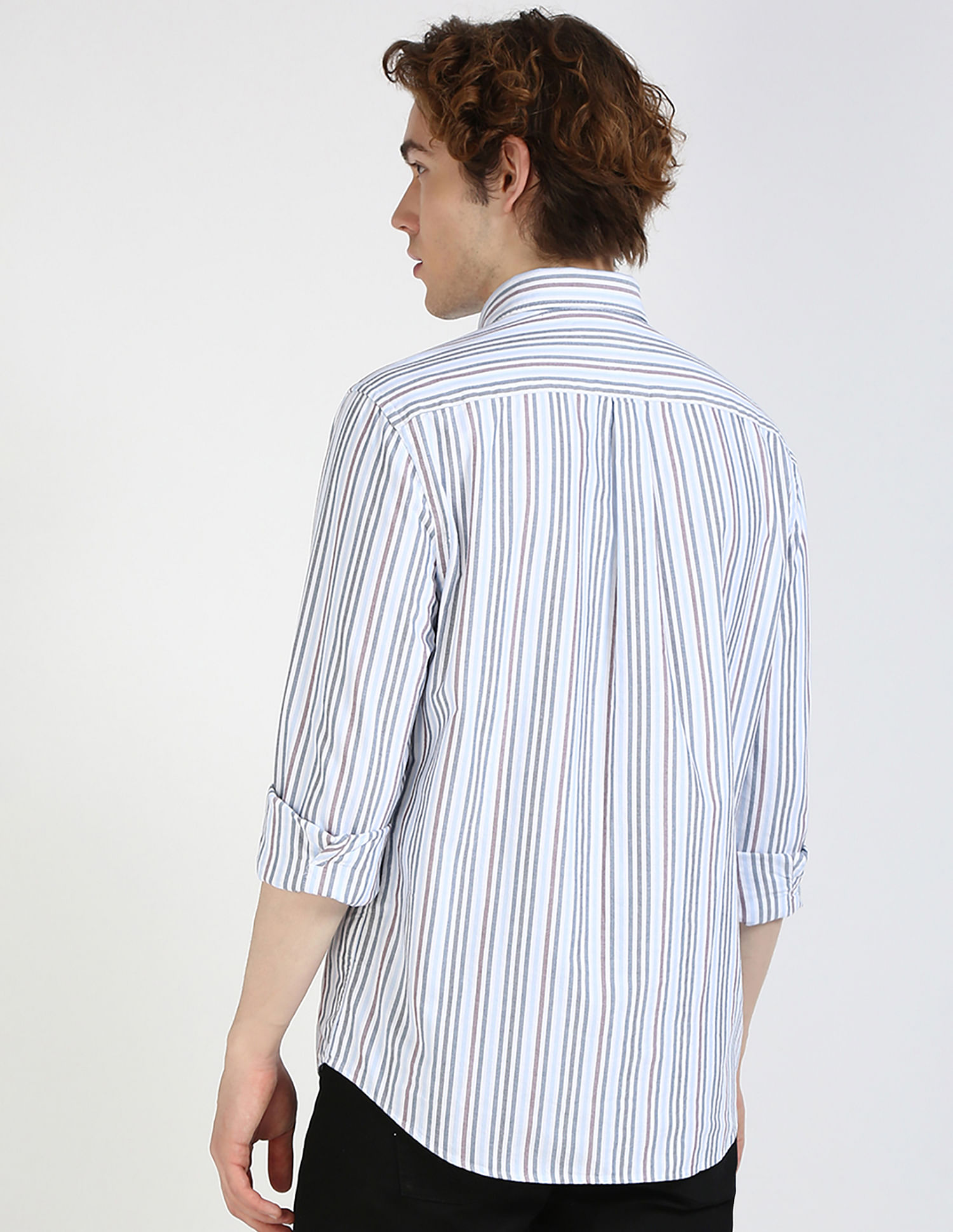 Tommy Hilfiger Multi Stripe Oxford Regular Fit Shirt