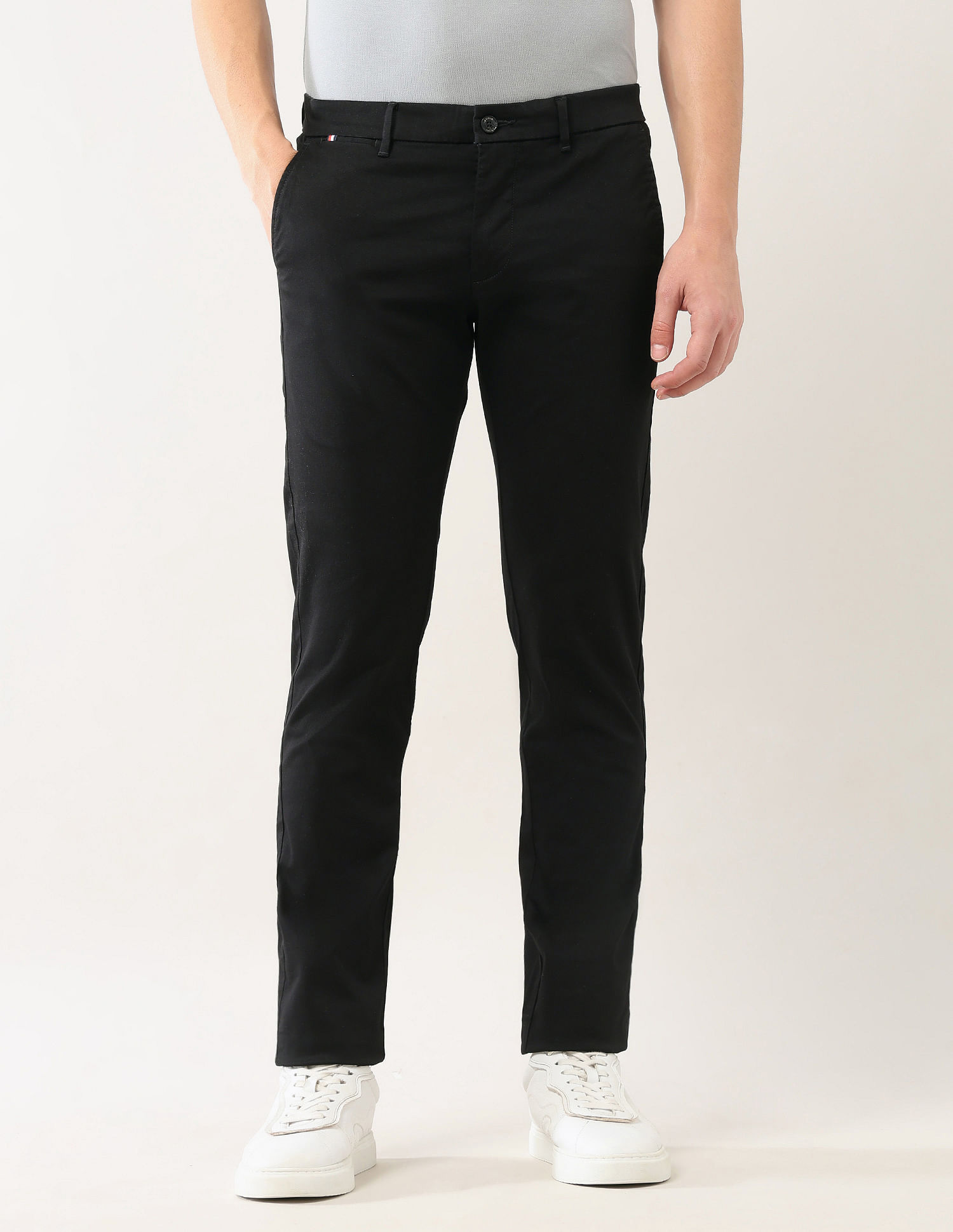 Arrow Sport Dobby Slim Fit Trousers