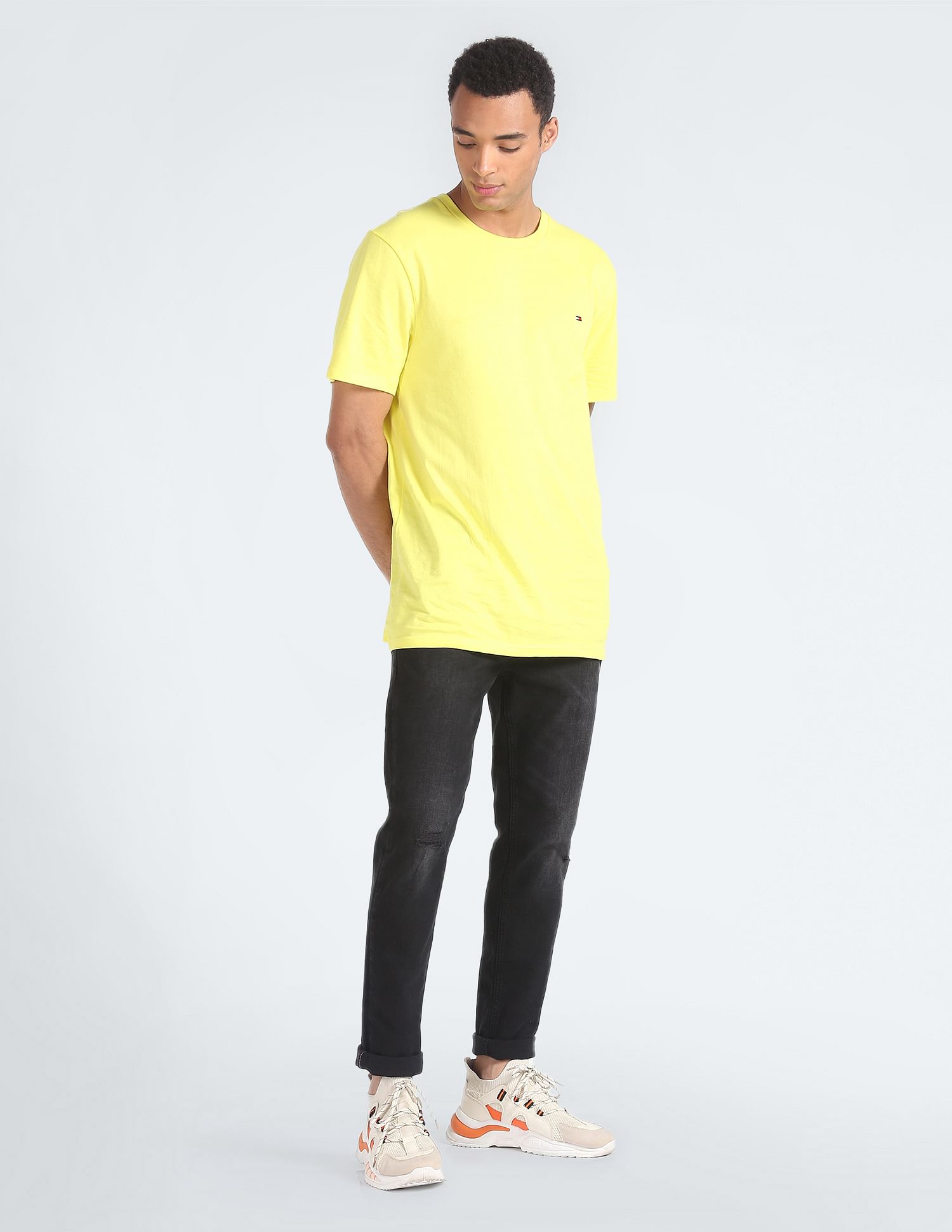 Tommy Hilfiger Recycled Cotton Austin Slim Fit Jeans