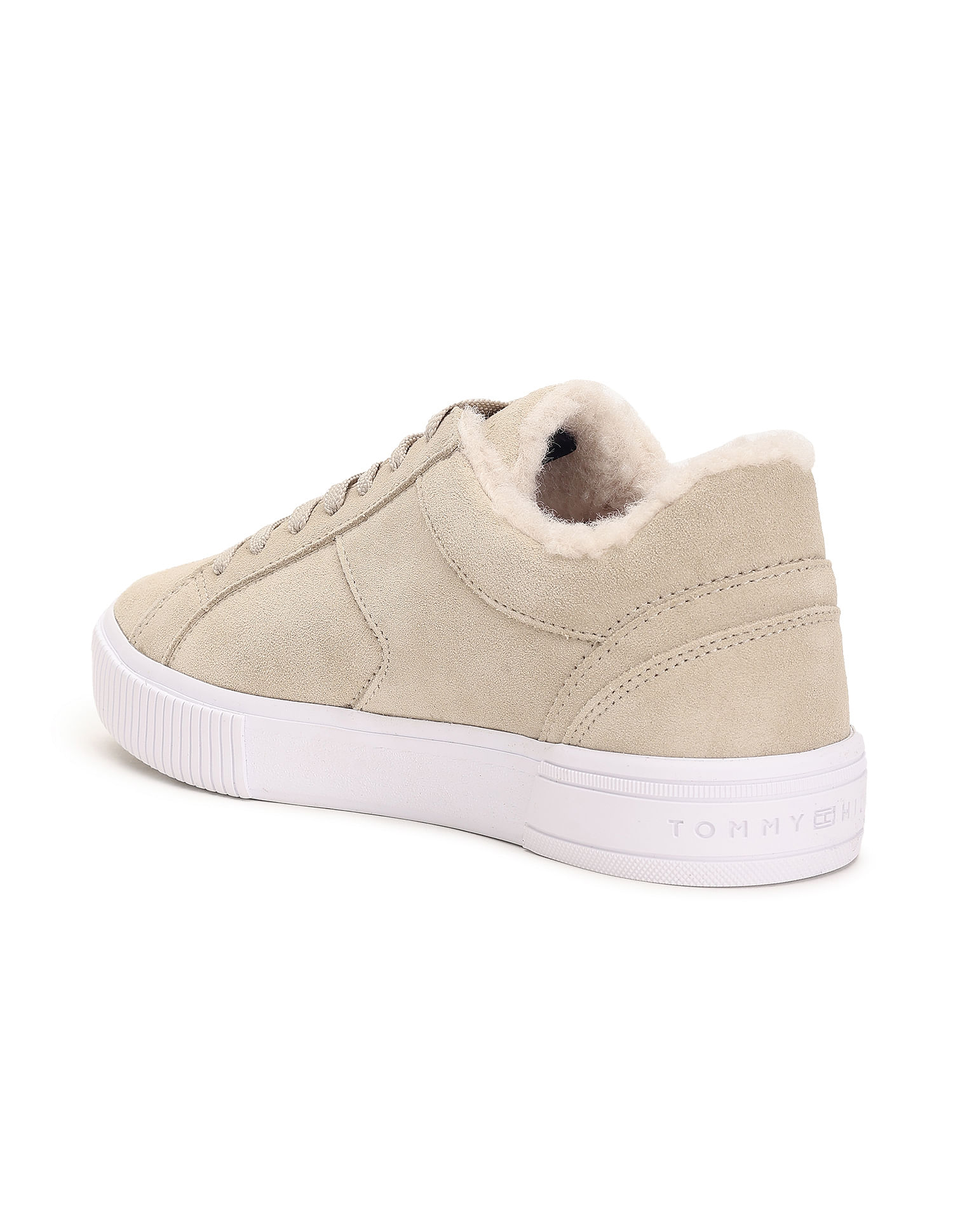 Low-top Suede Sneakers Beige Camper - Women | Place des Tendances