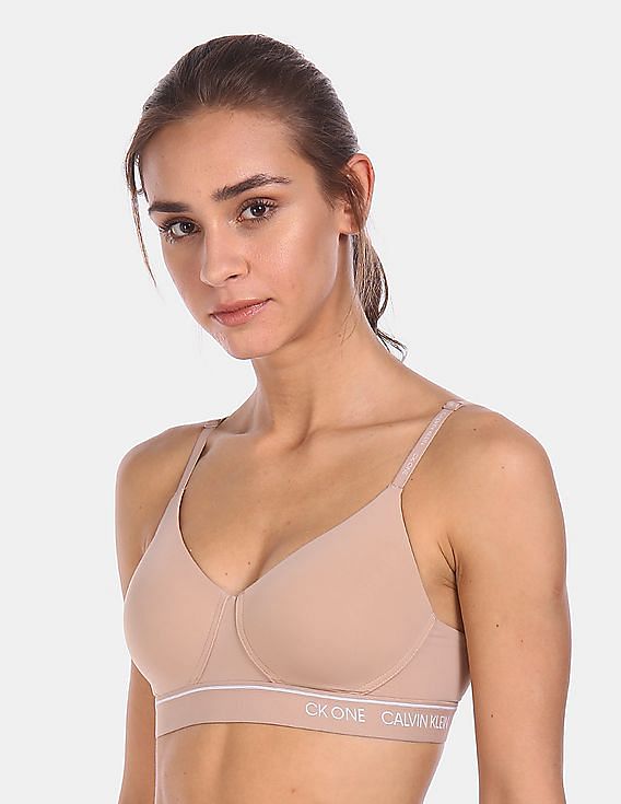 Calvin Klein Women's Modern Cotton Lightly Lined Triangle Wireless  Bralette, Night Shade, X-Small : : Clothing, Shoes & Accessories