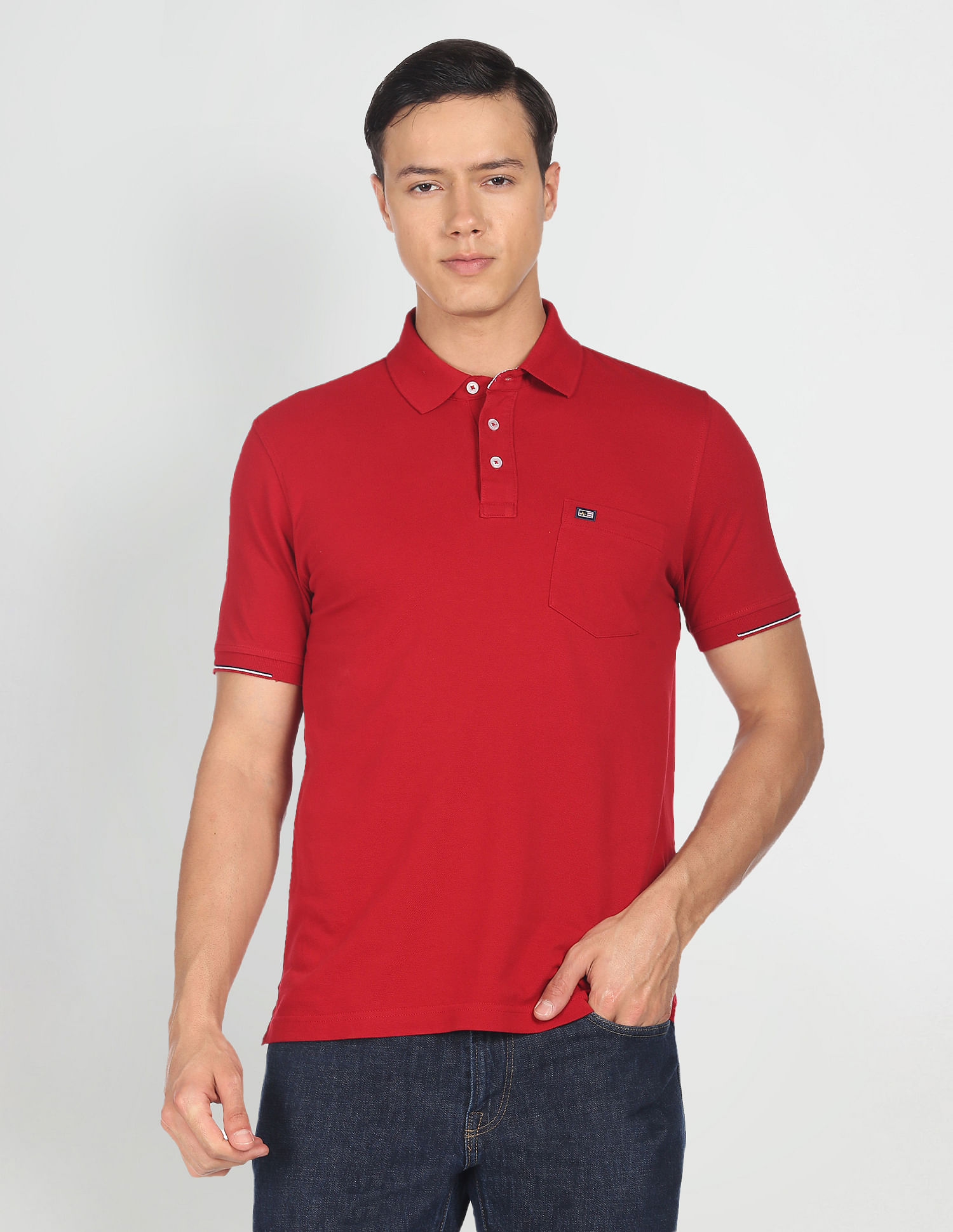 Arrow Sports Pique Polo T-Shirt