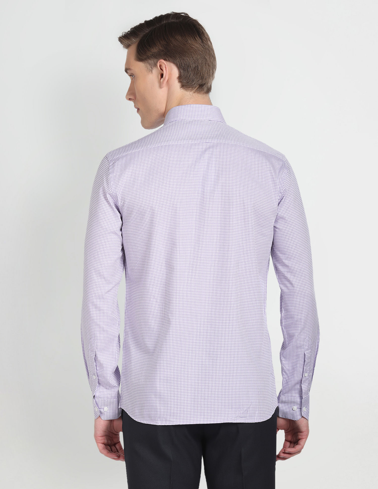 Arrow Micro Check Cotton Shirt