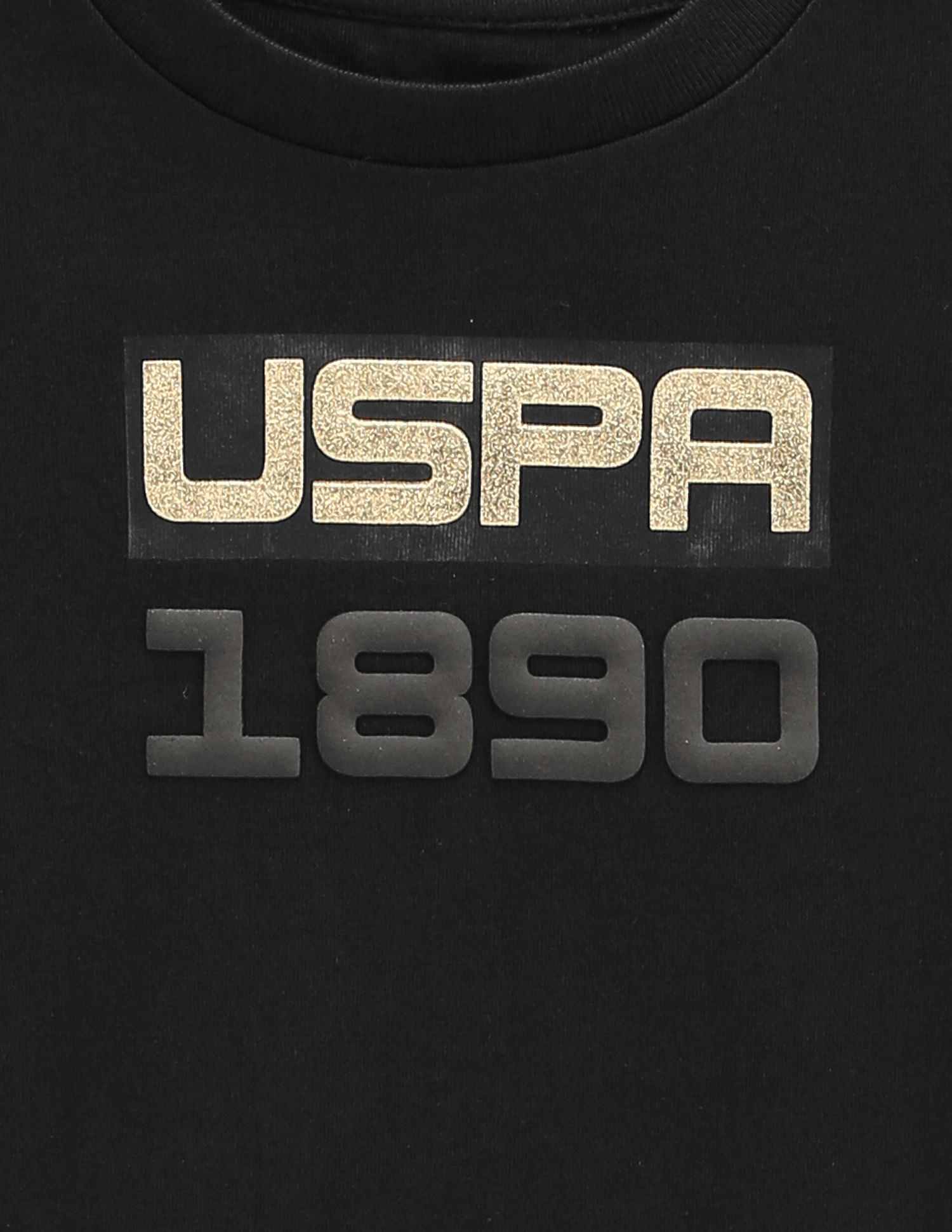 U.S. Polo Assn. Kids Boys Brand Print Cotton T-Shirt