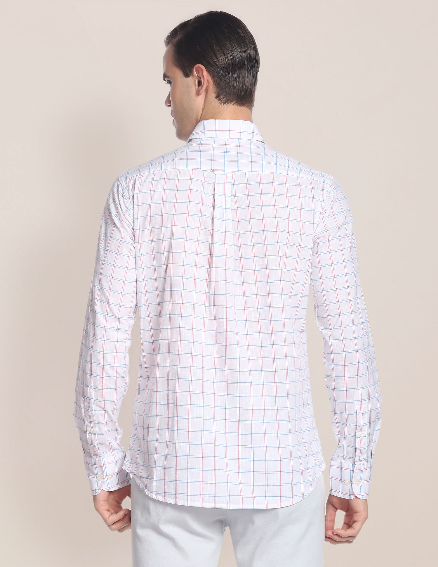 Equation Casual Wear Brushed Twill Checks Shirt at Rs 602 in Mumbai