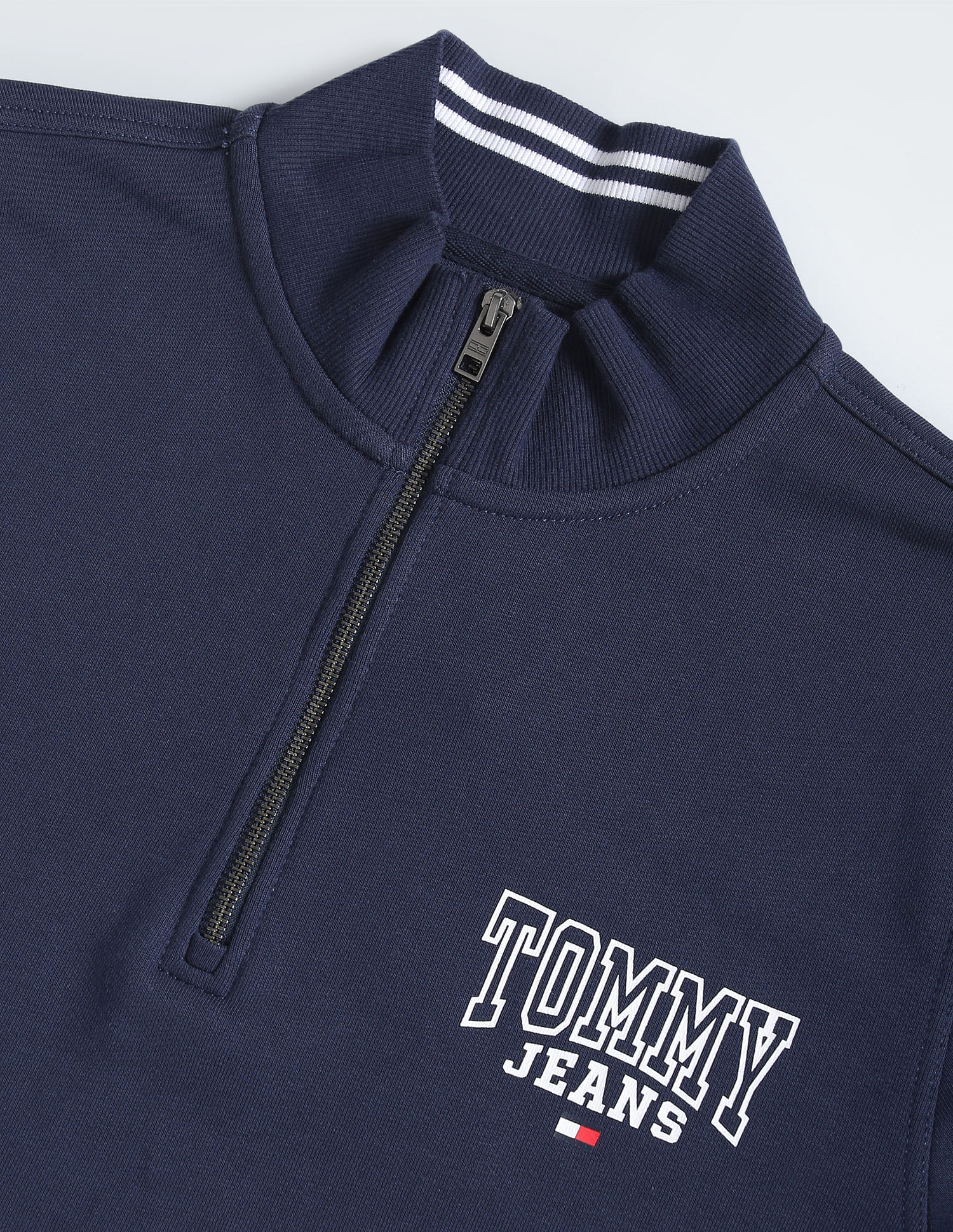 Tommy Hilfiger Organic Cotton Zipper Sweatshirt