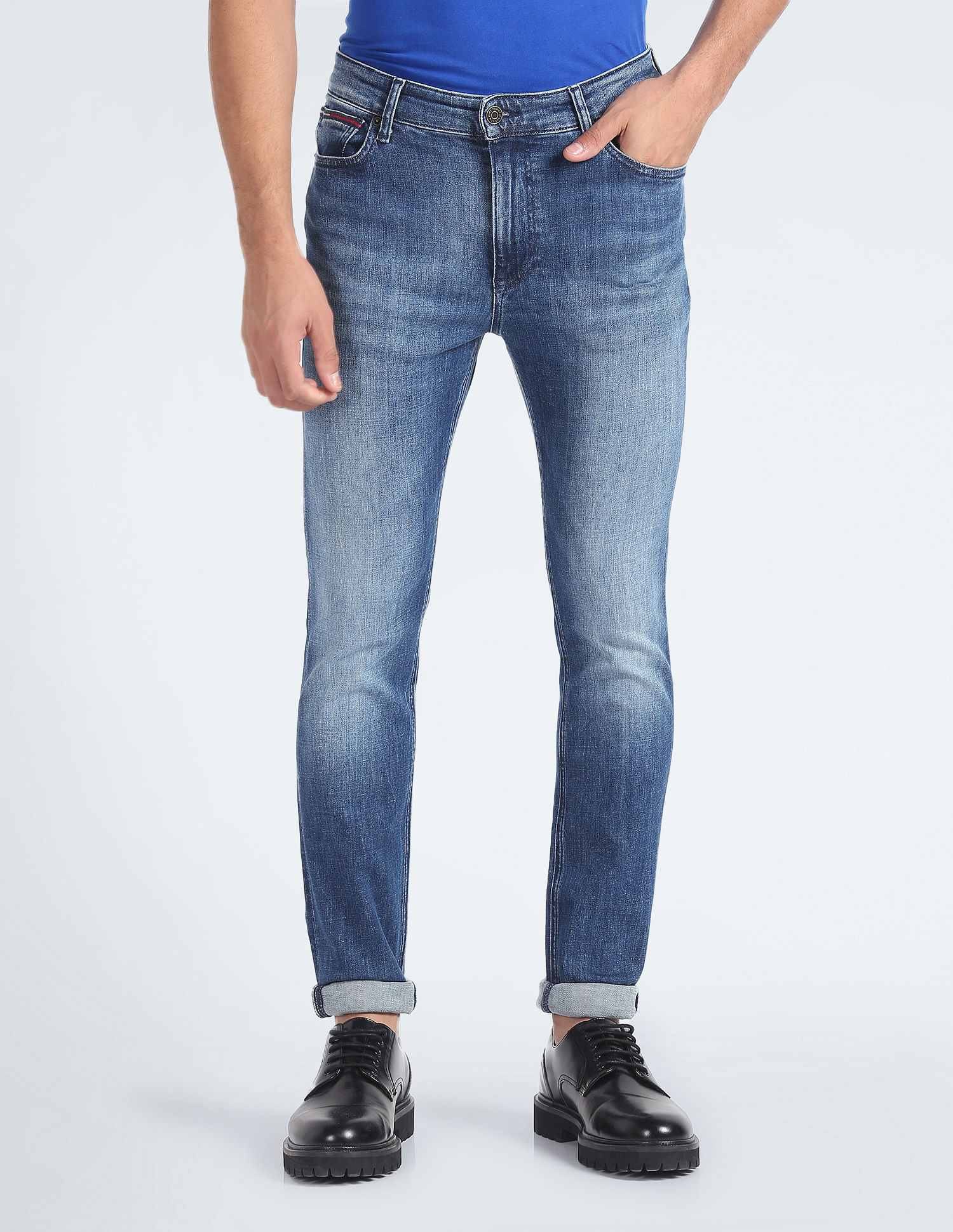 Tommy Hilfiger Simon Skinny Fit Recycled Cotton Jeans