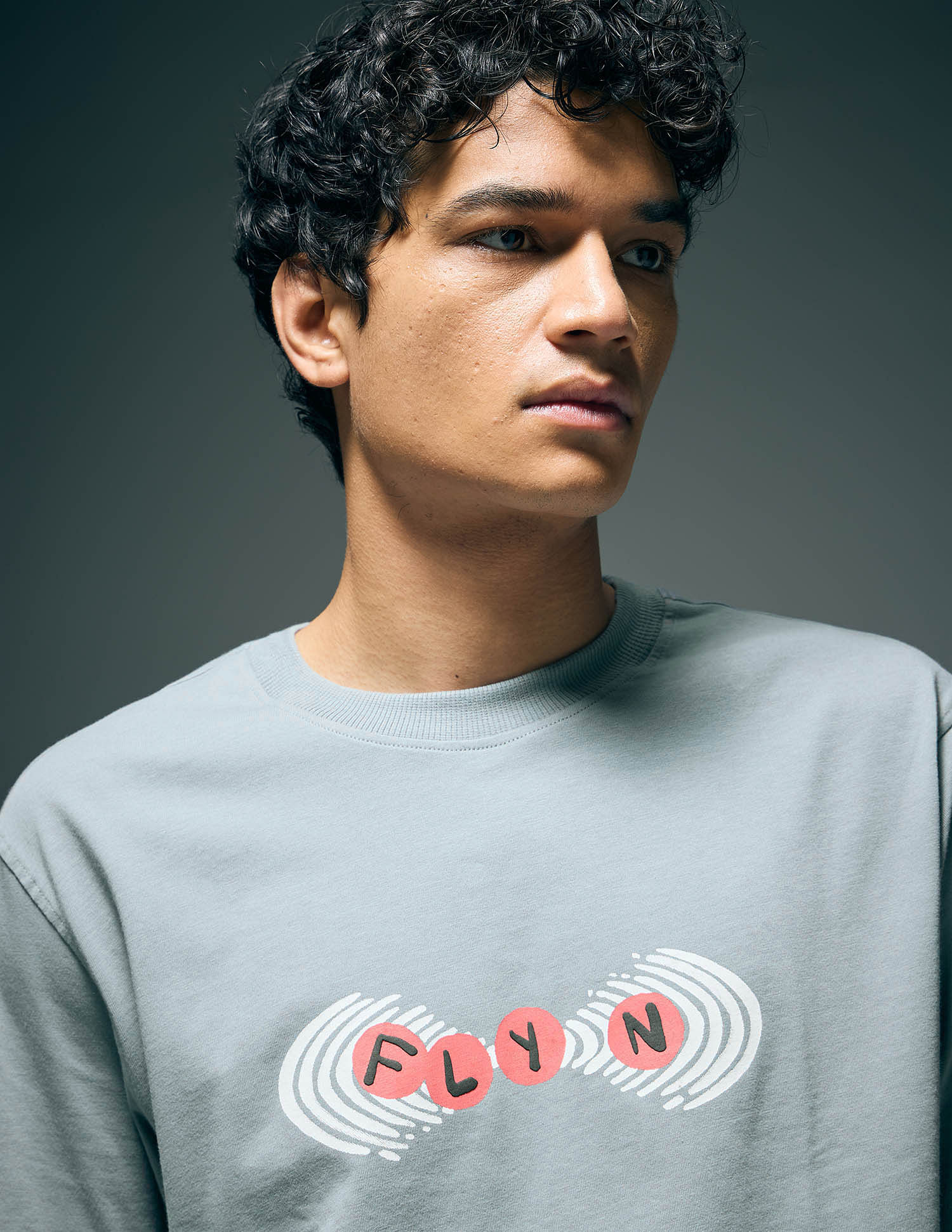 Flying Machine Abstract Printed Relaxed Fit T-Shirt