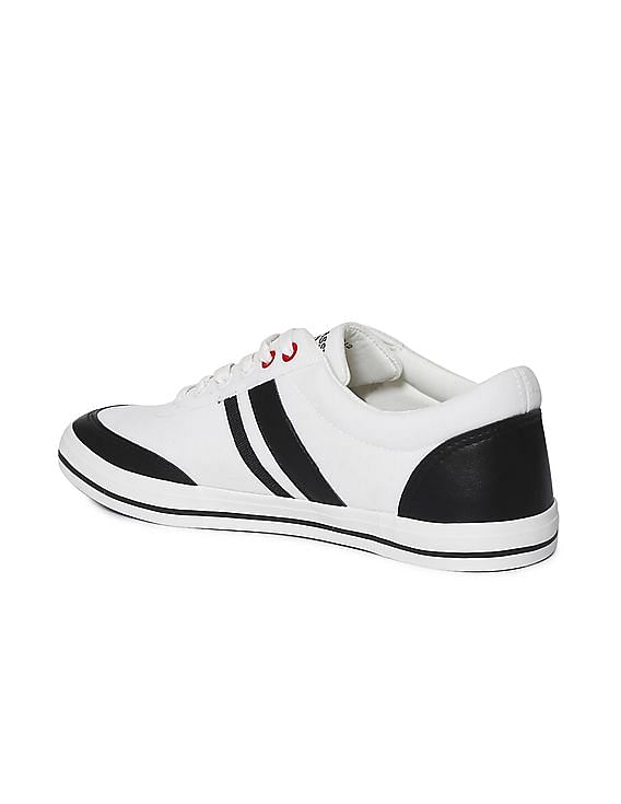 U.S. Polo Assn. Men Round Toe Panelled Hague Sneakers