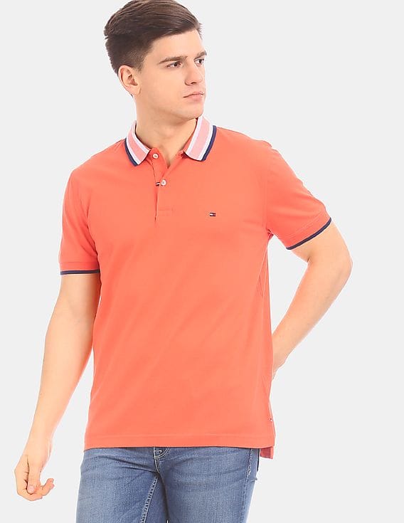 Buy Tommy Hilfiger Men Men Orange 