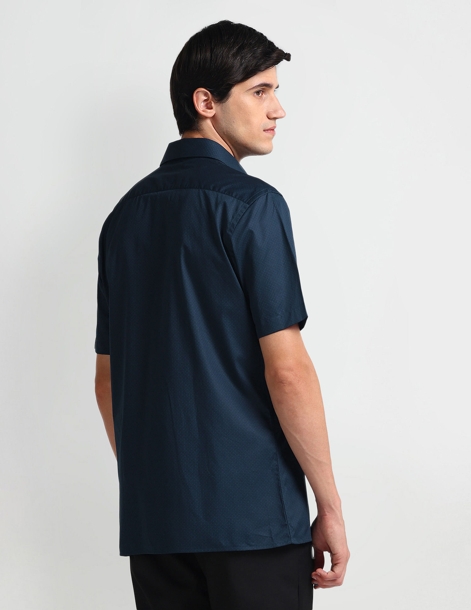 Arrow Geometric Print Pure Cotton Shirt