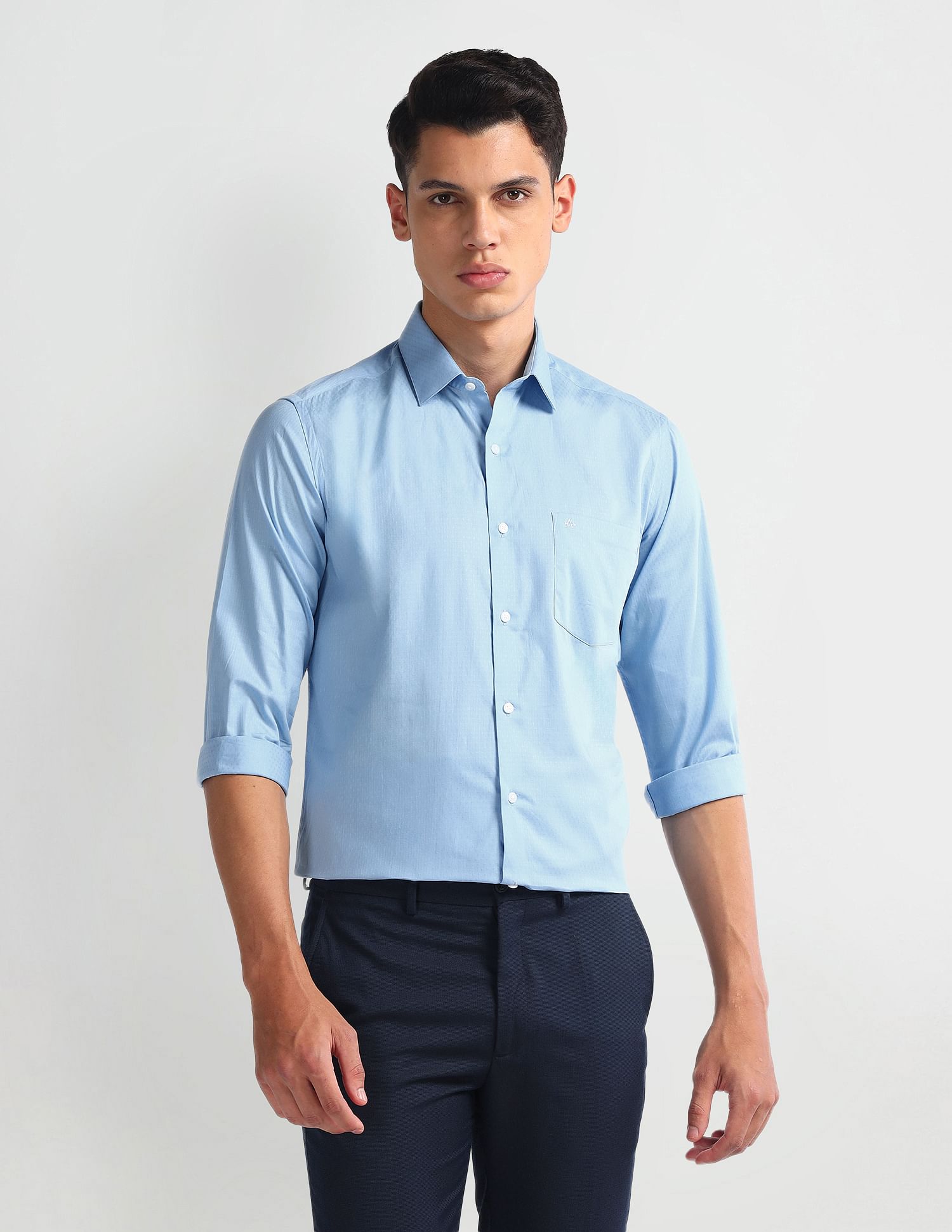 Arrow Manhattan Slim Cotton Shirt