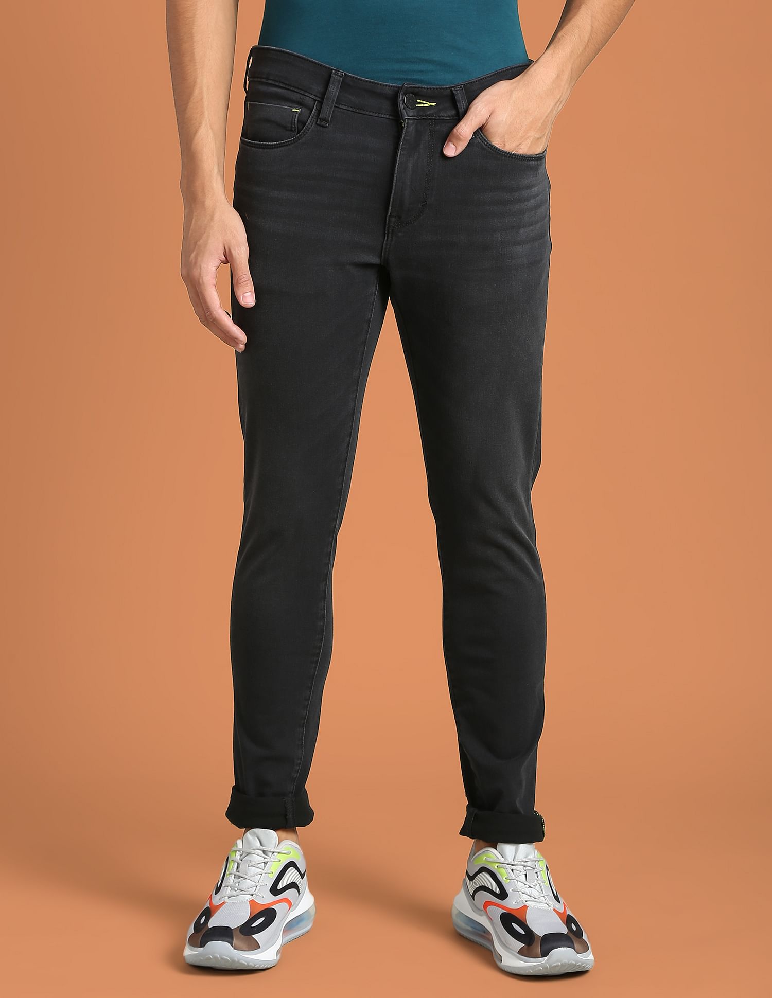 Flying Machine Jackson Super Skinny Fit Low Rise F-Lite Jeans
