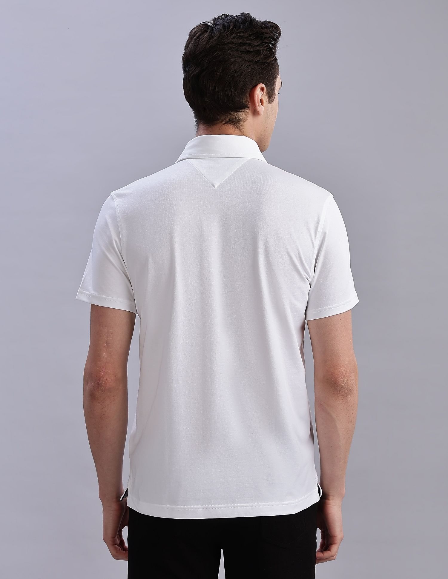 Tommy Hilfiger Solid Regular-Fit Cotton Polo Shirts