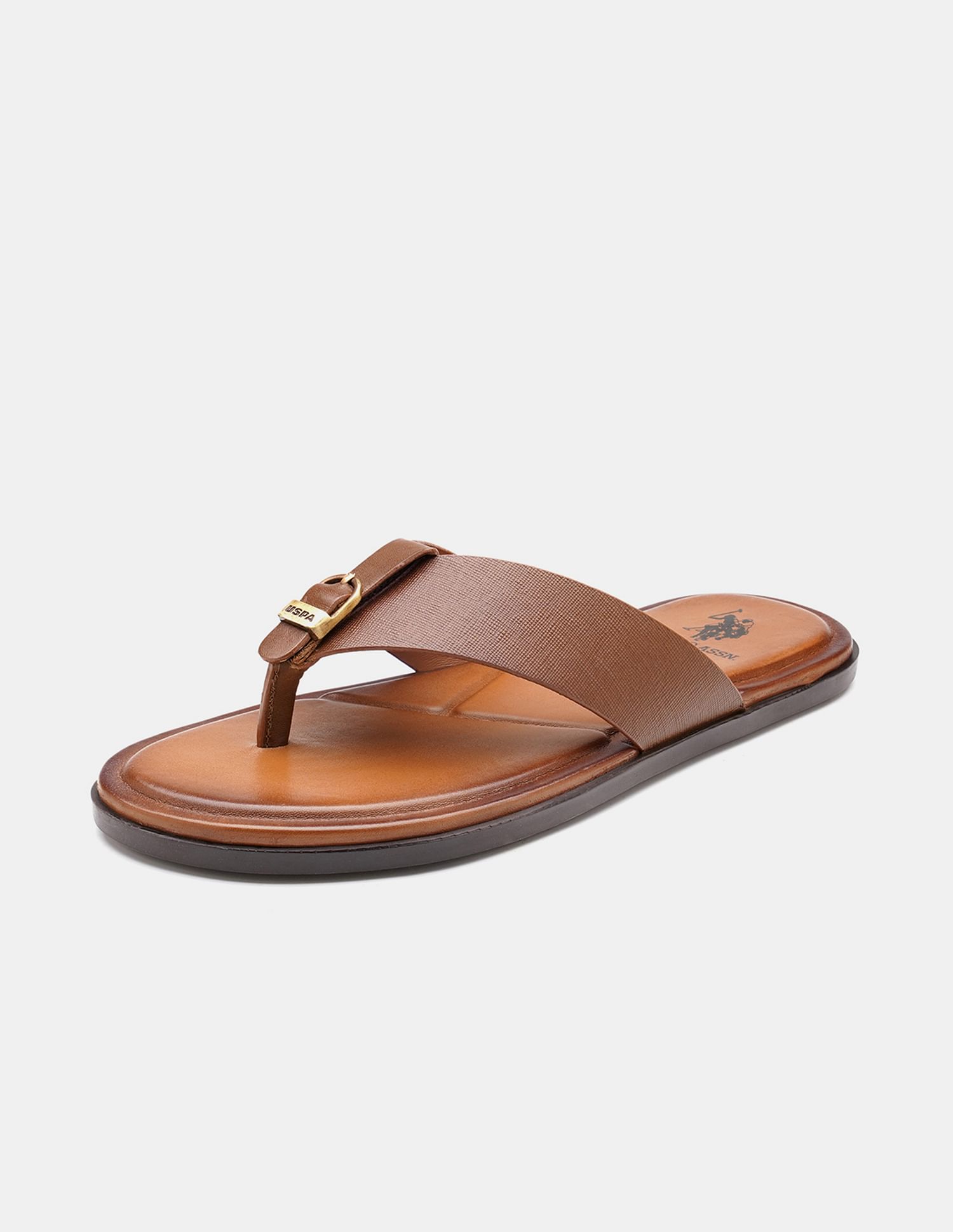 U.S. Polo Assn. Men Diaz Broad Strap Slippers