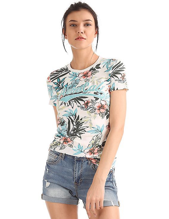Aeropostale Regular Fit Printed T-Shirt