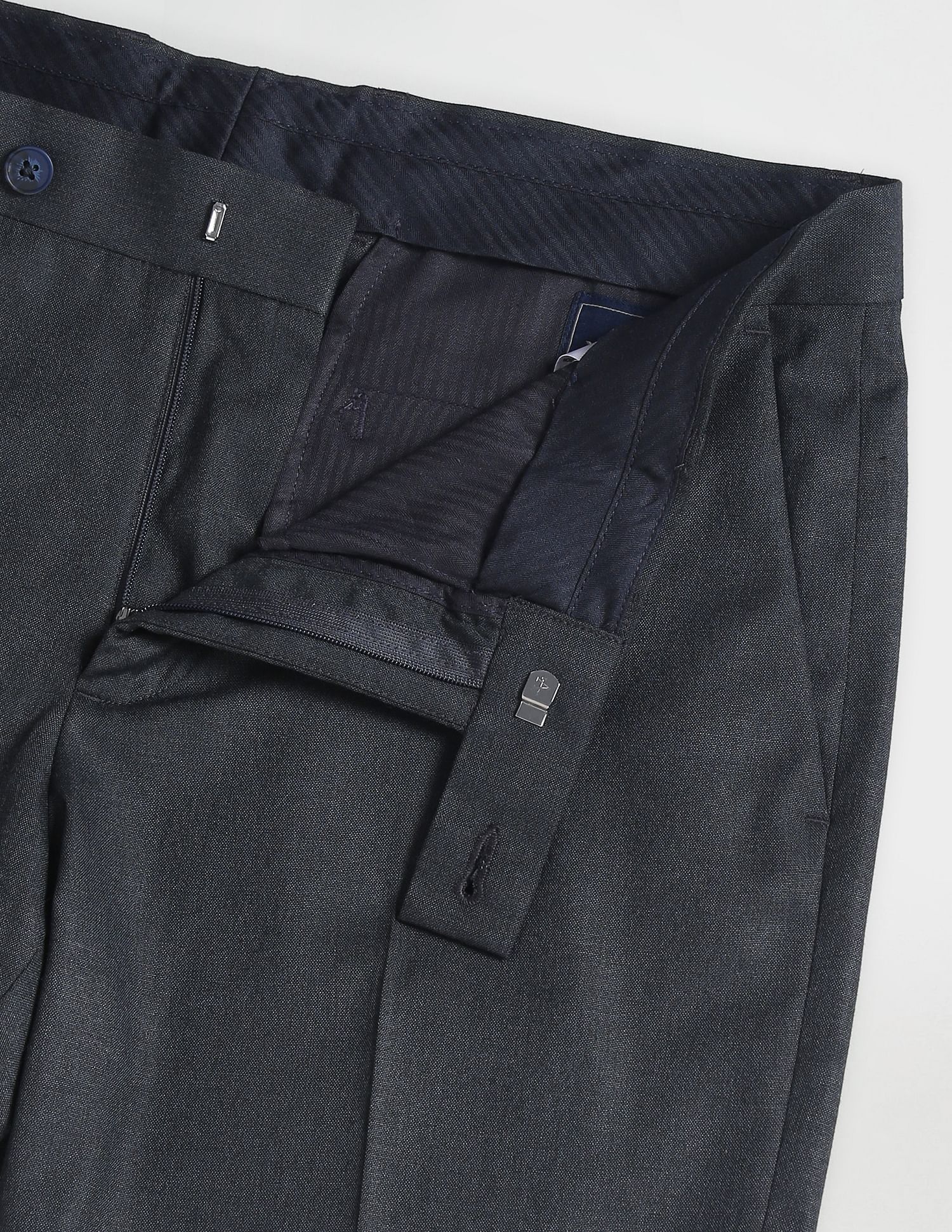 Arrow Mid Rise Tapered Fit Trousers