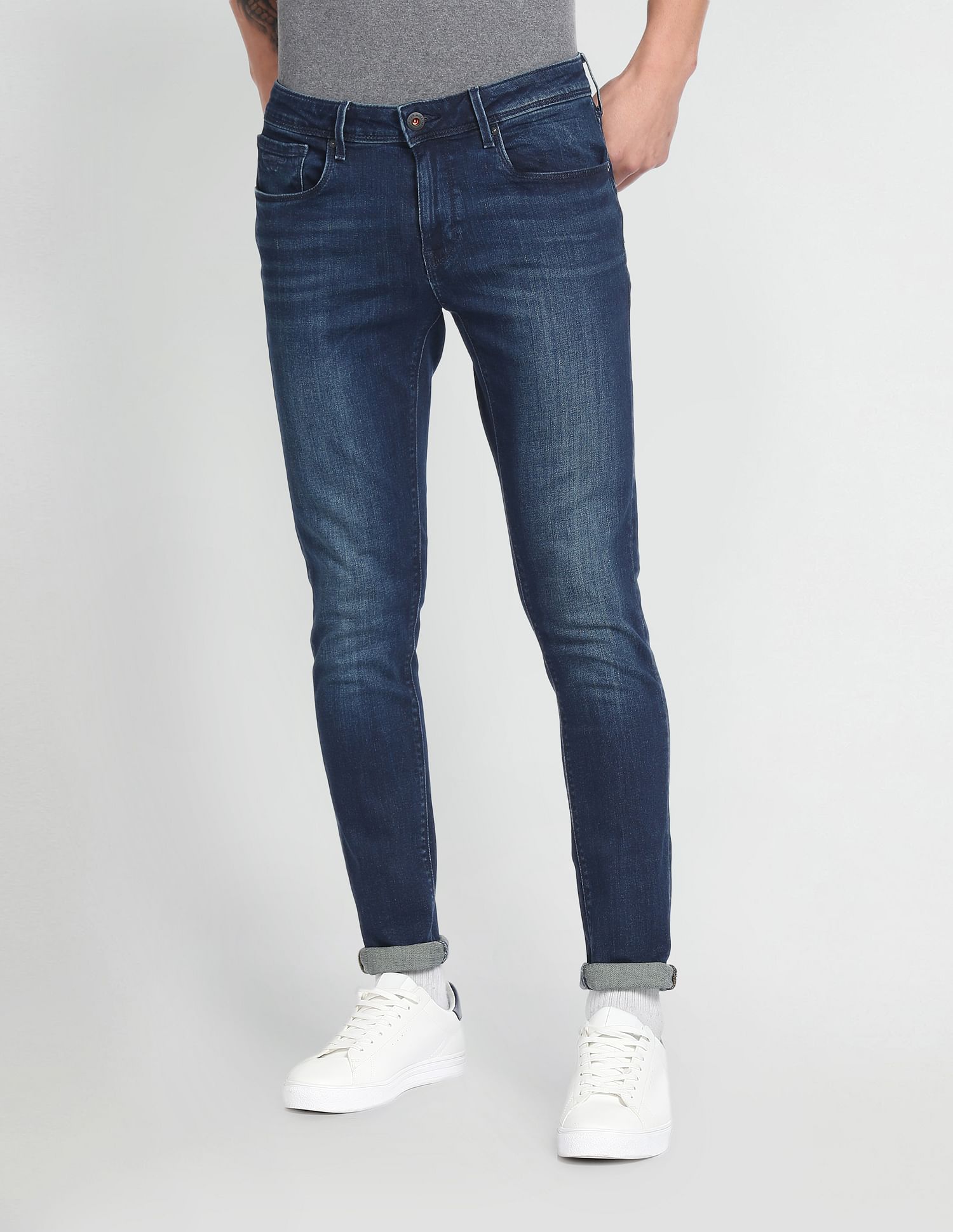 Flying Machine Low Rise Super Skinny F-Lite Jeans