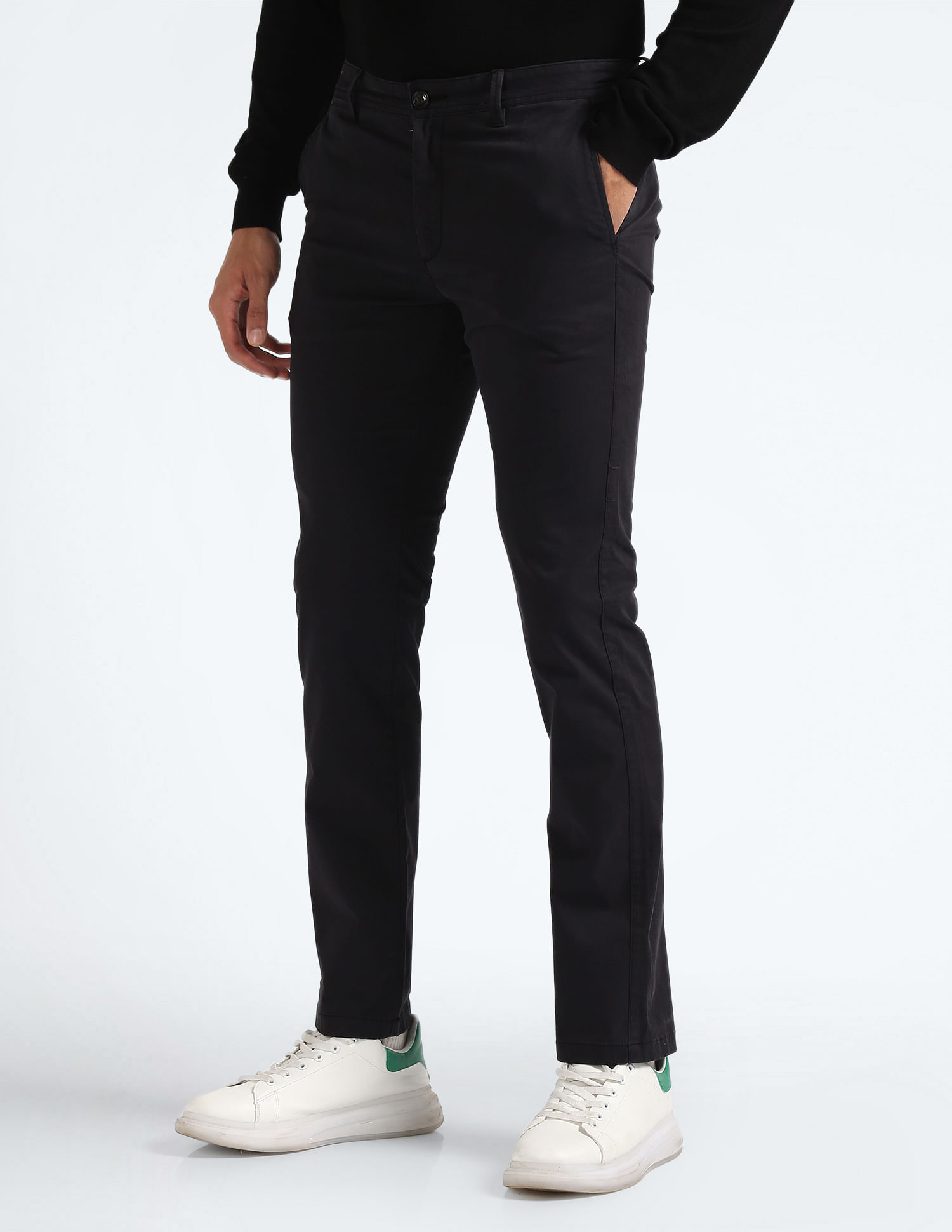 Flying Machine Solid Twill Chinos