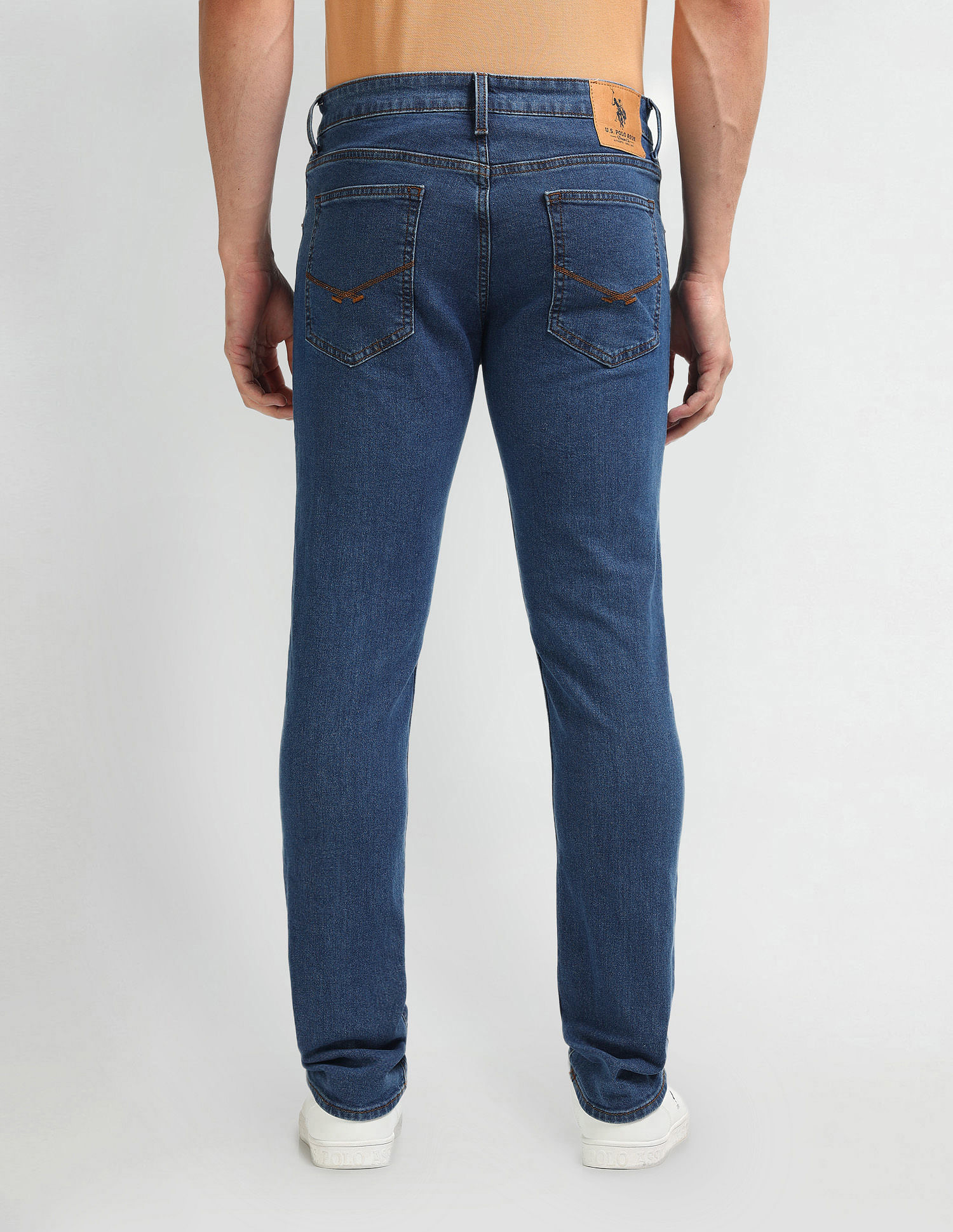 U.S. Polo Assn. Denim Co. Brandon Slim Tapered Blue Jeans