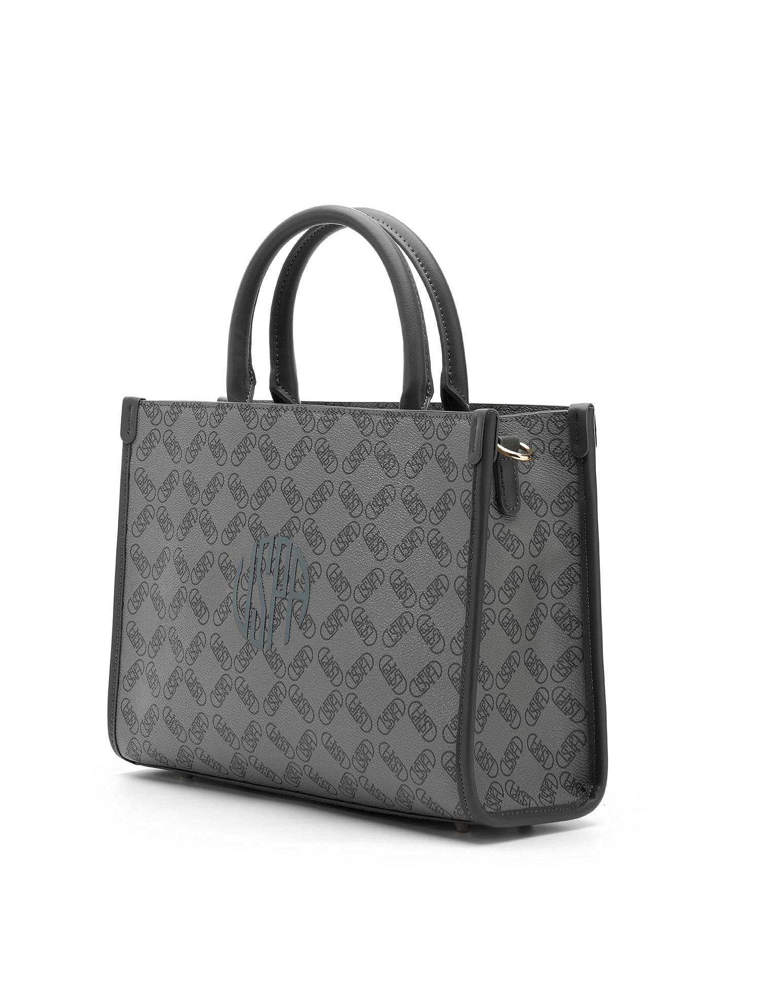 U.S. Polo Assn. Kate Monogram Tote Handbag