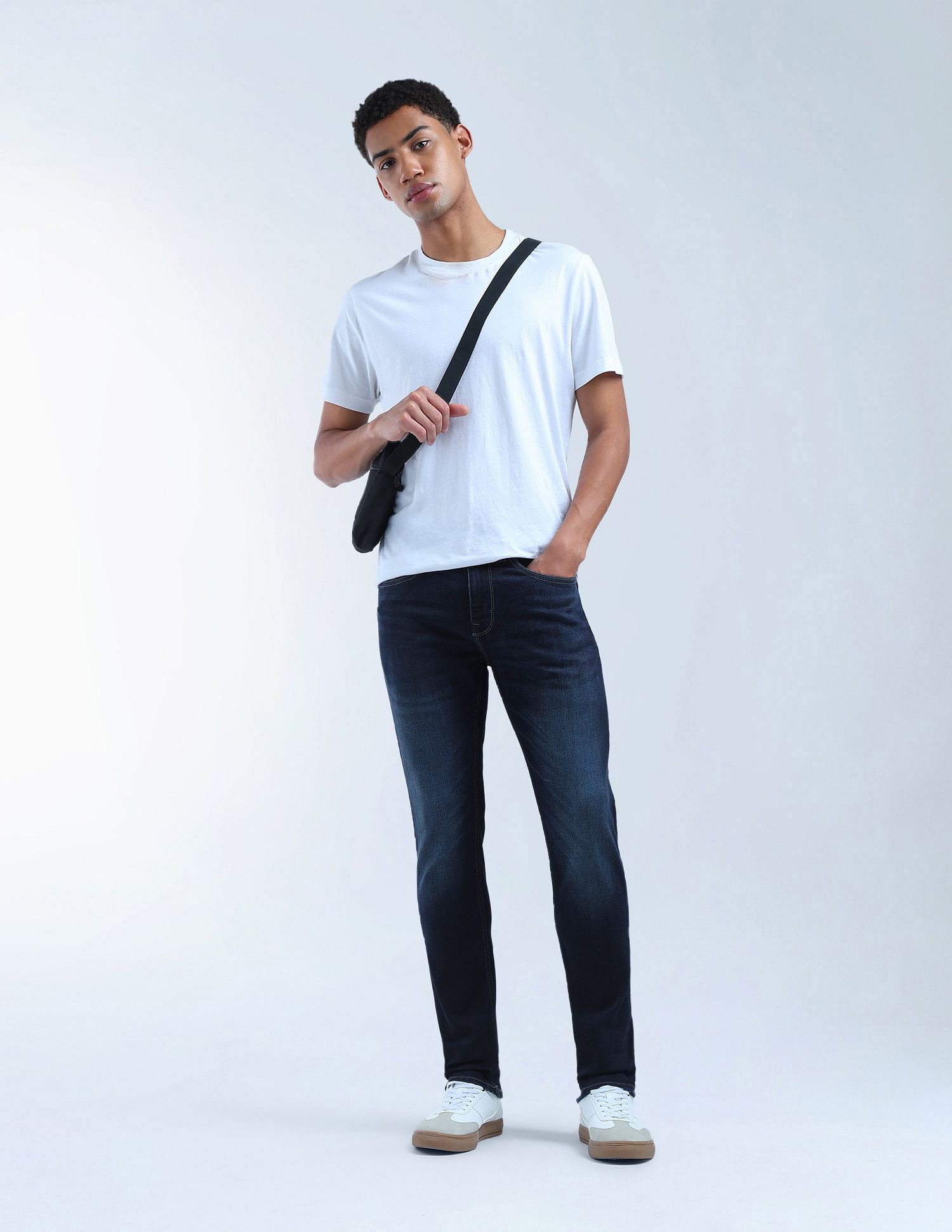 Flying Machine Slash Slim Tapered Fit Authentic Premium Jeans