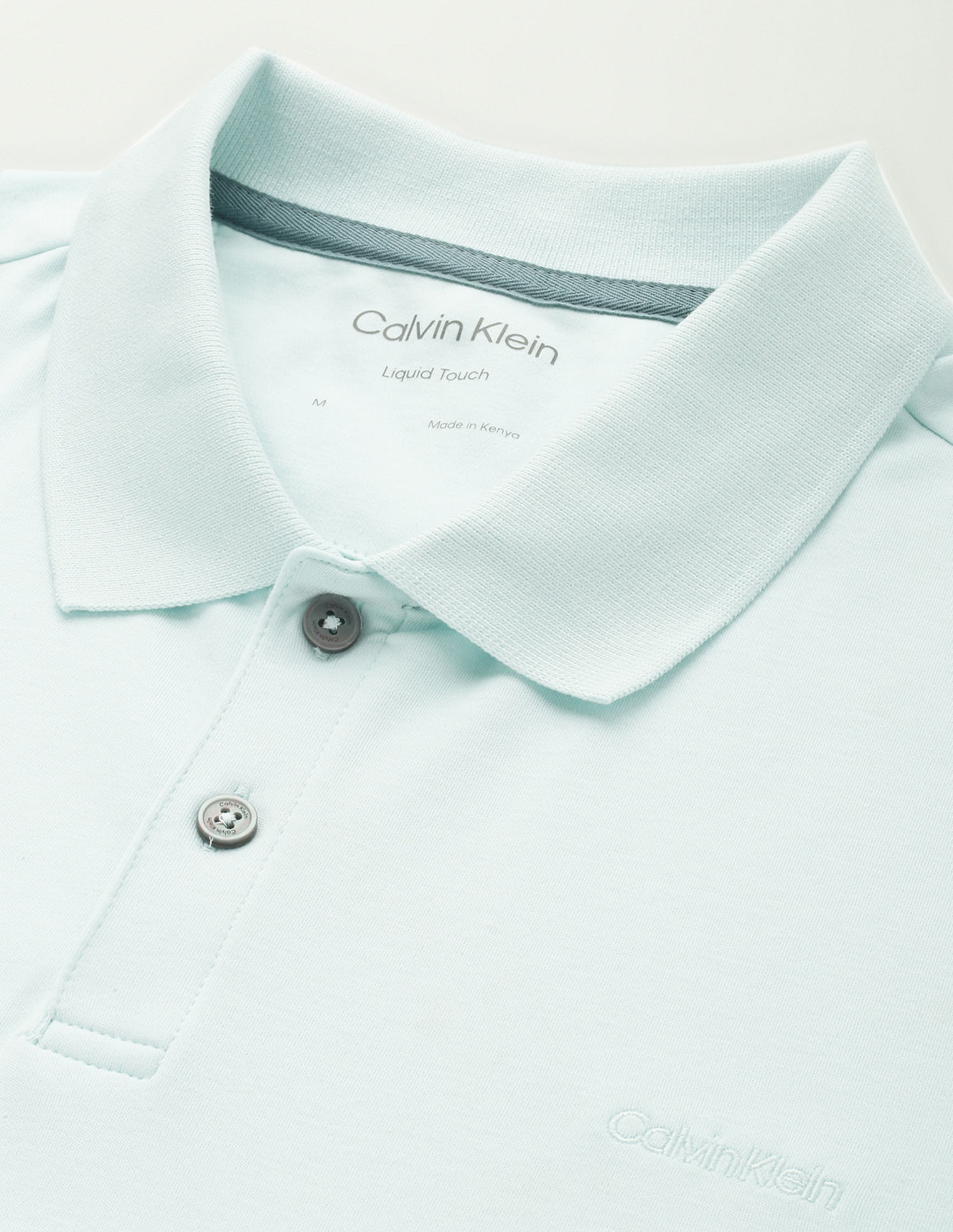 Calvin Klein Pure Cotton Liquid Touch Polo Shirt