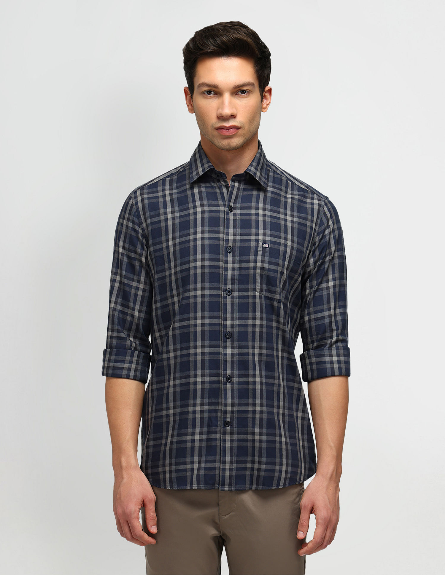 Arrow Sport Slim Fit Twill Shirt