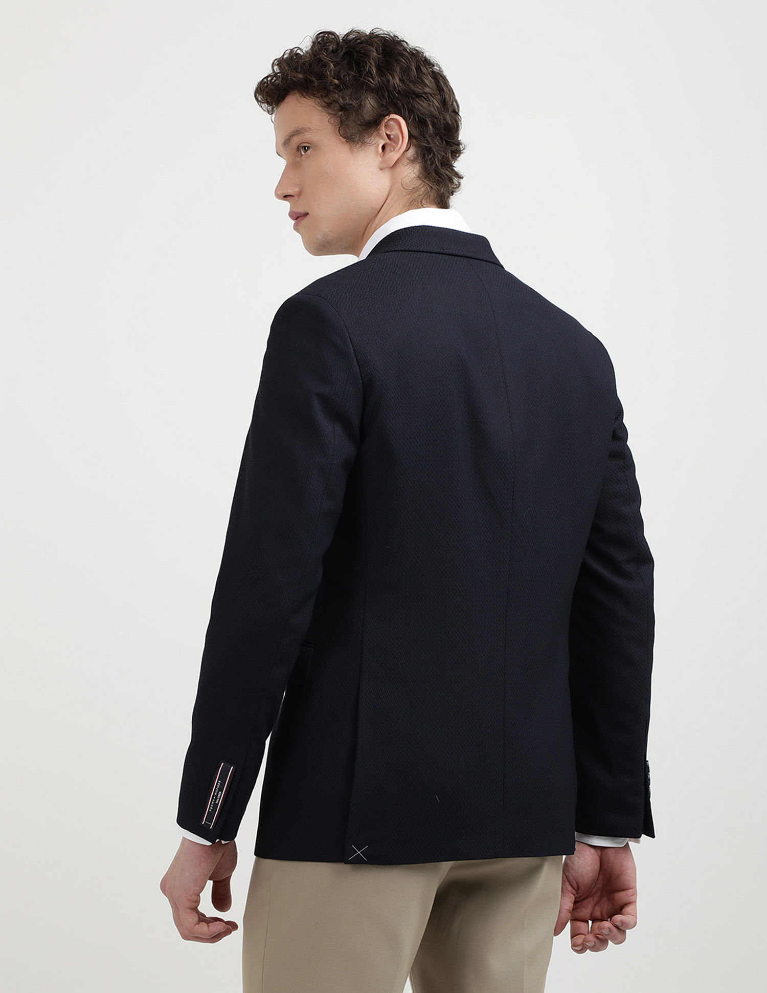 Tommy Hilfiger Herringbone Structure Evening Blazers