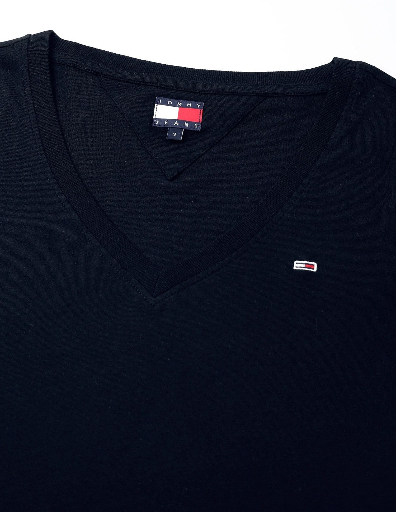 Tommy Hilfiger Solid Slim-Fit Cotton T-Shirt
