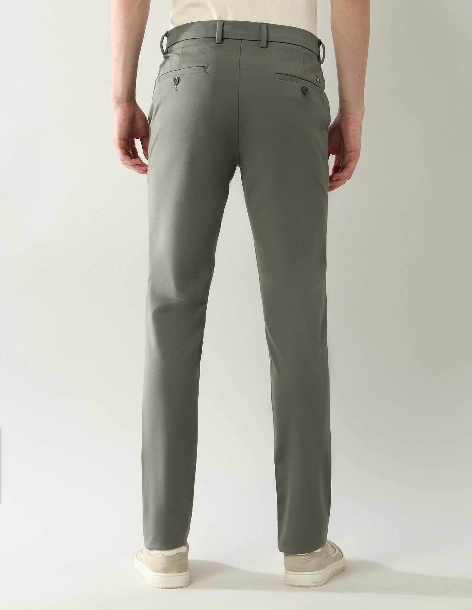 Arrow Sport Slim Fit Knitted Autoflex Trousers