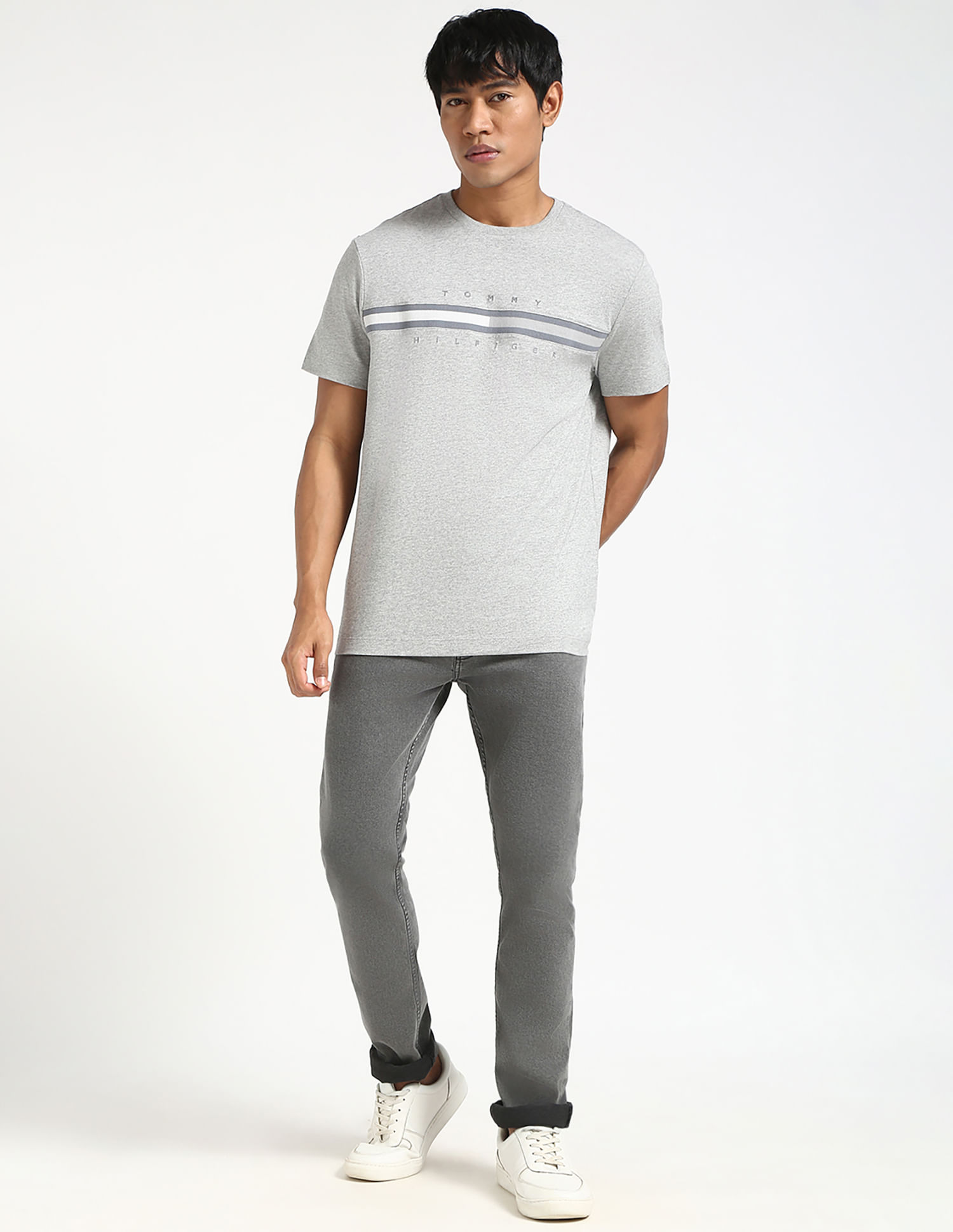 Tommy Hilfiger Embroidered Logo Regular-Fit Cotton T-Shirt