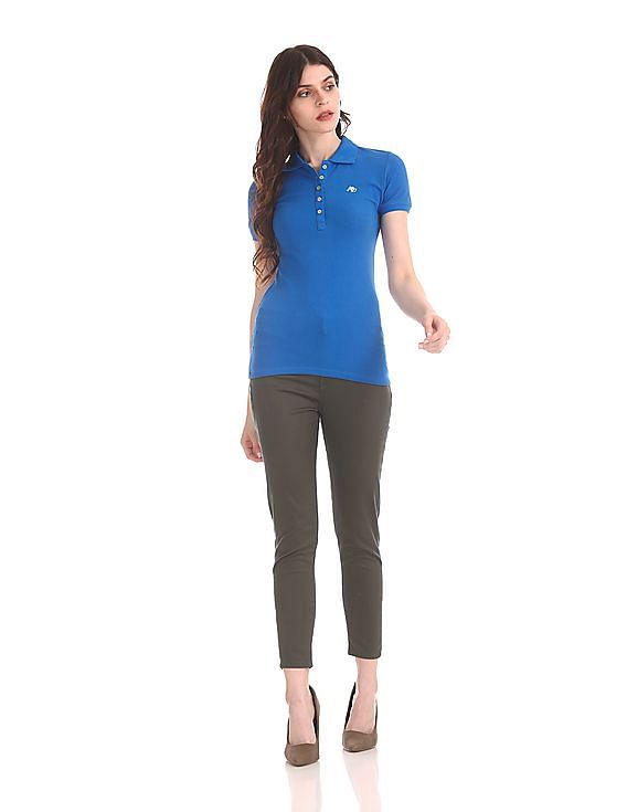 Aeropostale High Waist Cropped Jeans