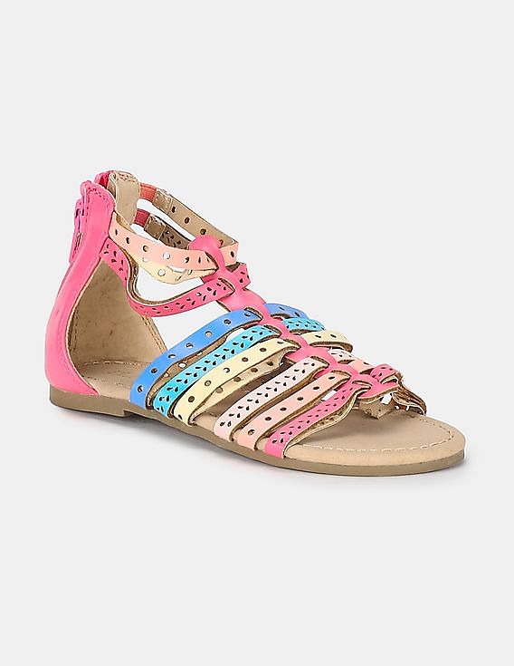 I love these colorful sandals- Perfect for the holiday beach getaway – A  LIMITLESS WORLD Ltd