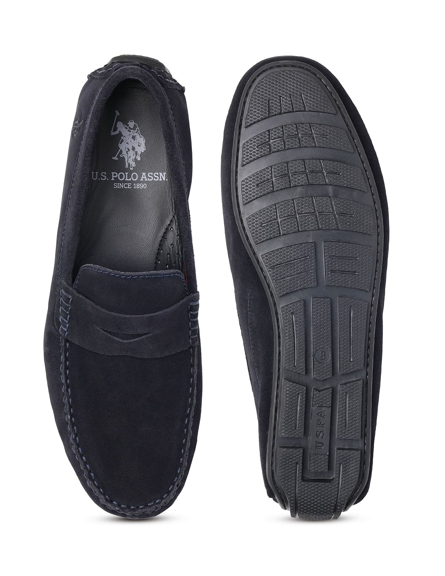 U.S. Polo Assn. Round Toe Slip-Ons Terini Loafers