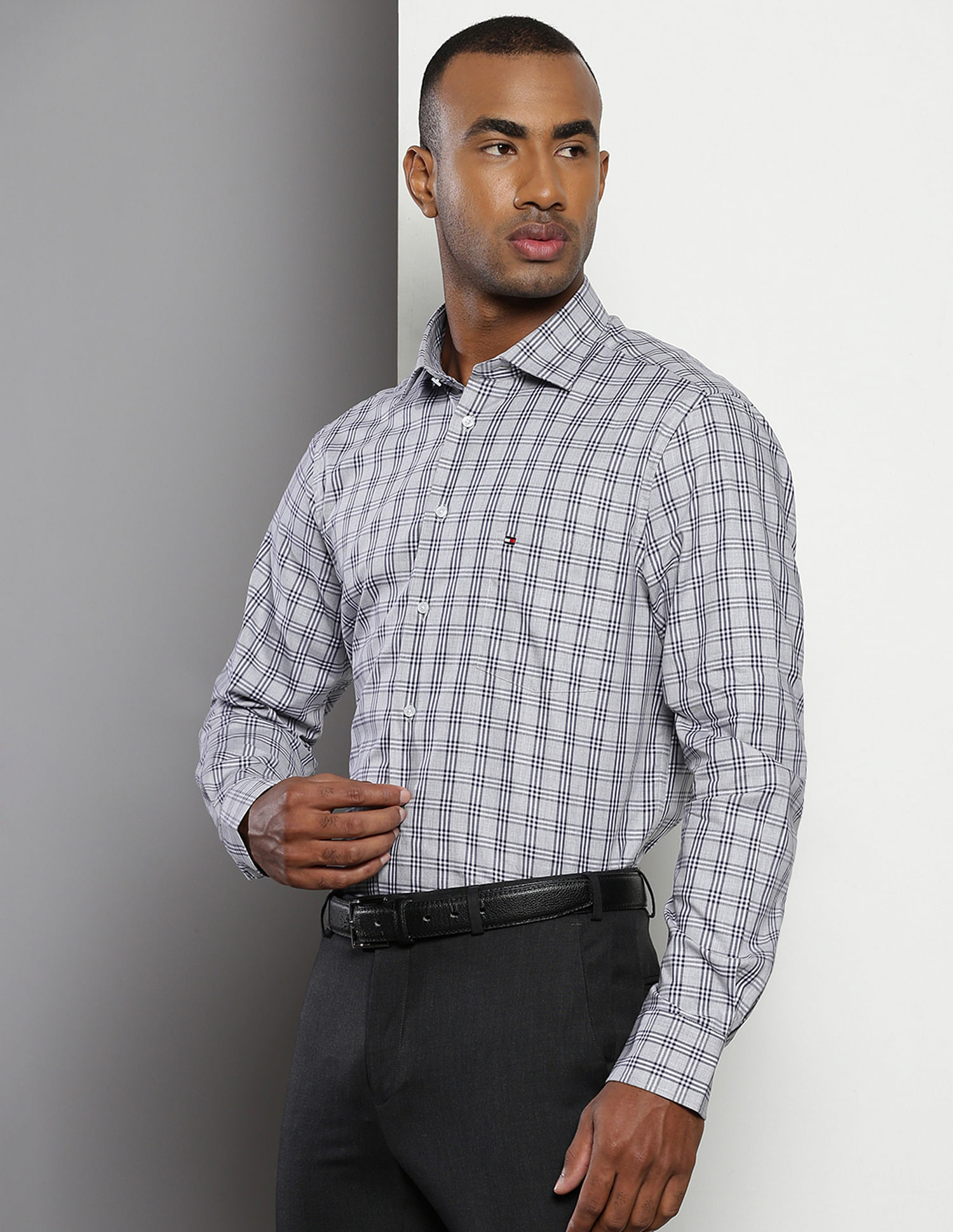 Tommy Hilfiger Tartan Check Formal Shirt