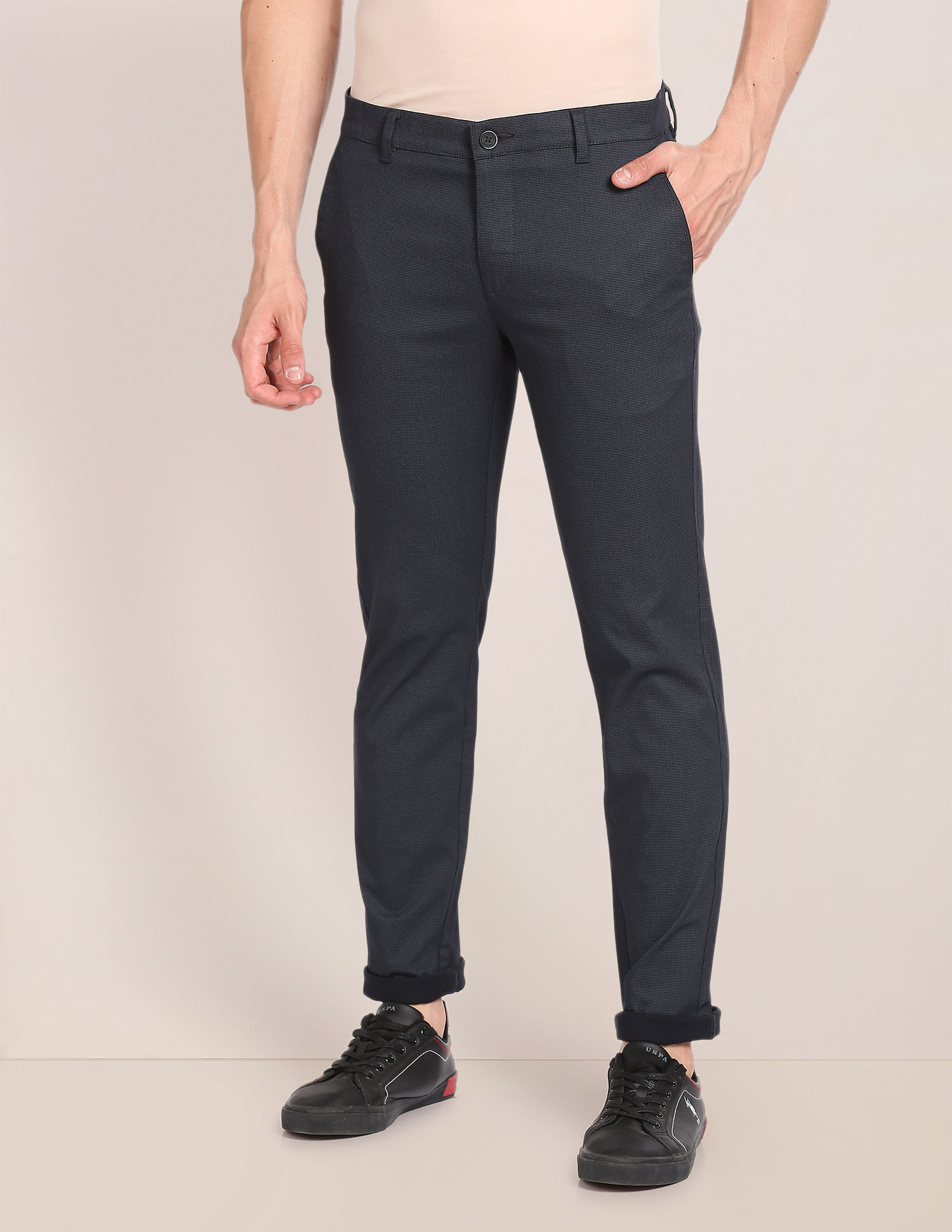 Men's Slim Fit Trousers | Sisley