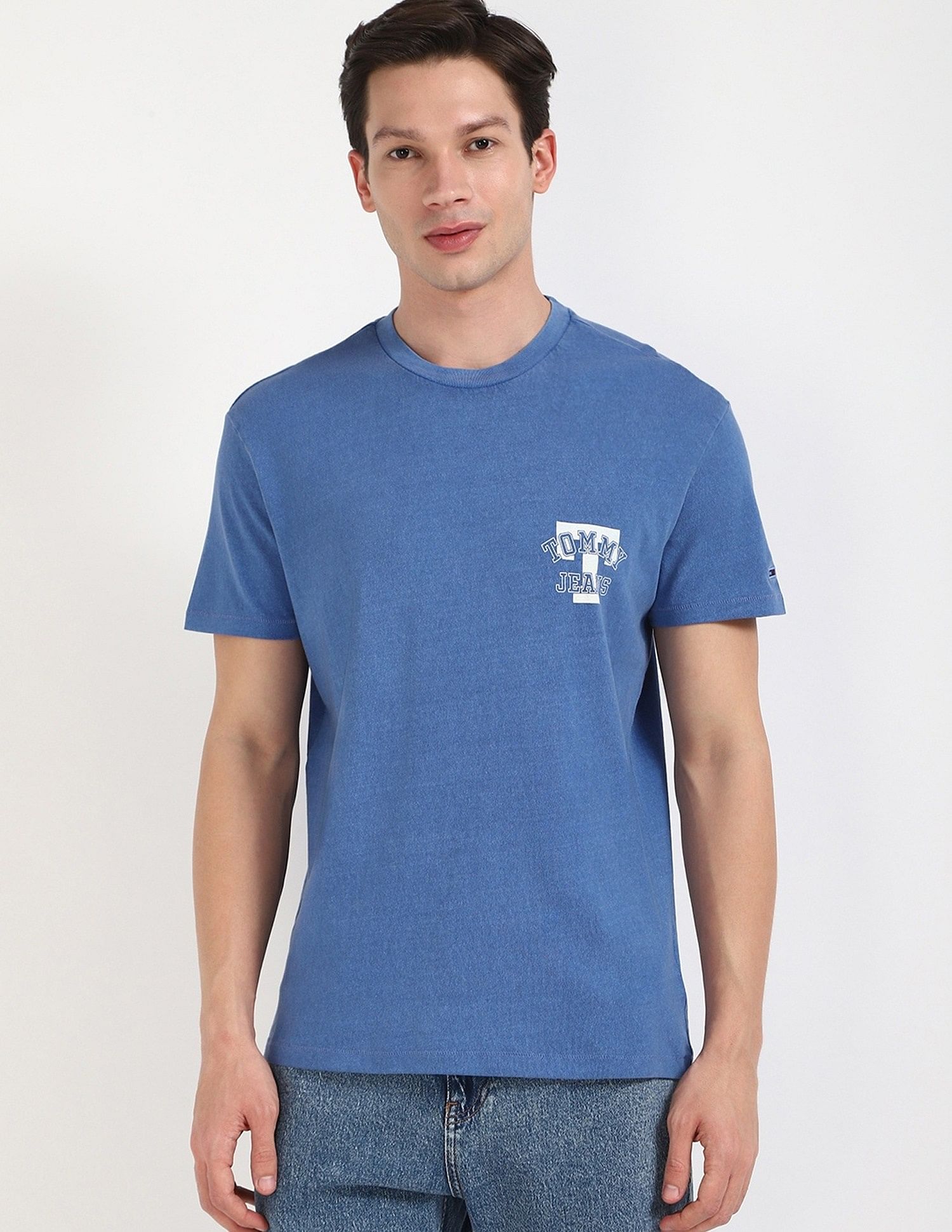 Tommy Hilfiger Logo Regular-Fit Cotton T-Shirt
