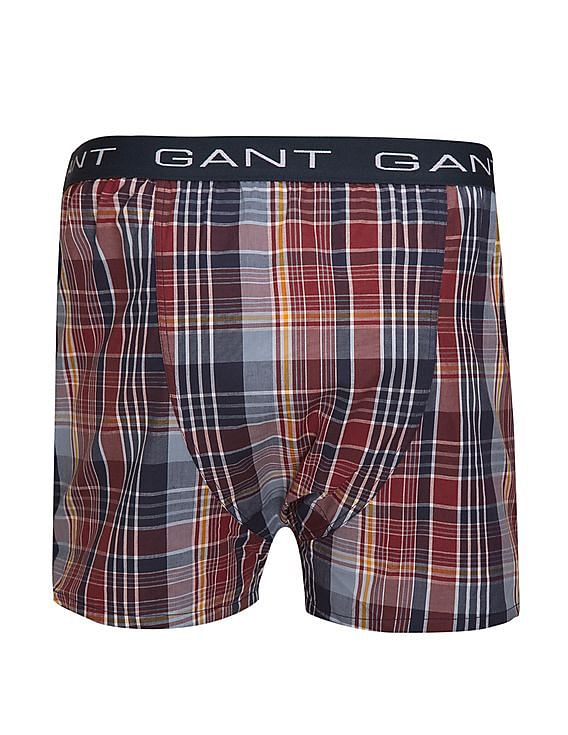 Buy Gant Men Printed Cotton Boxers - Pack Of 2 