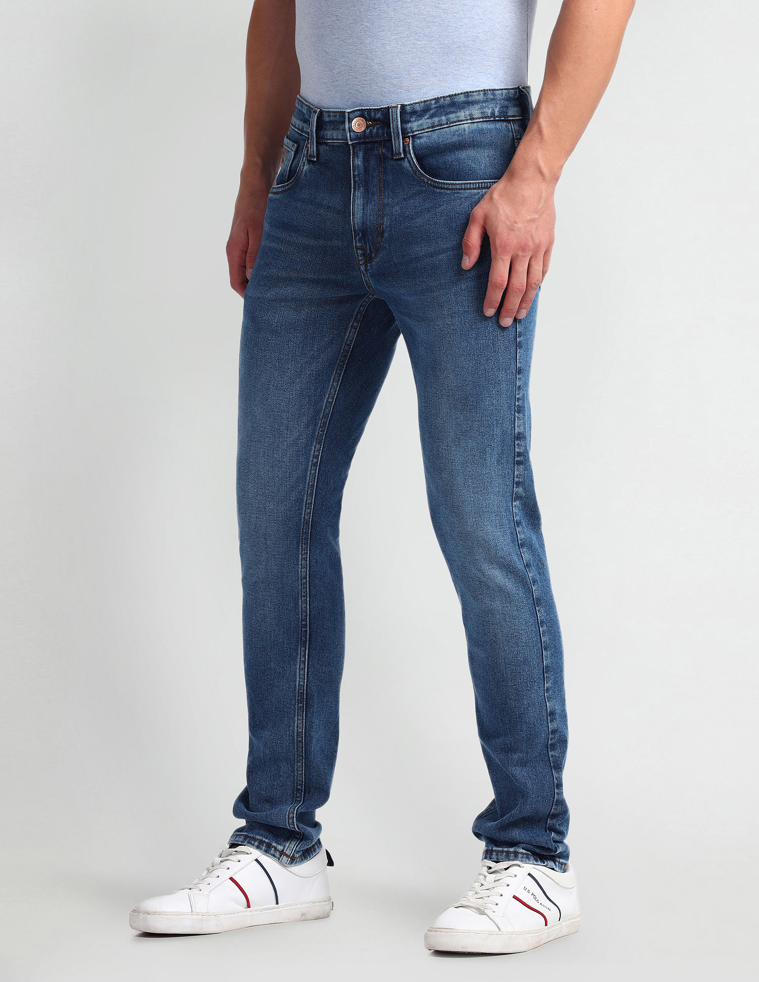 U.S. Polo Assn. Denim Co. Regallo Skinny Fit Blue Jeans