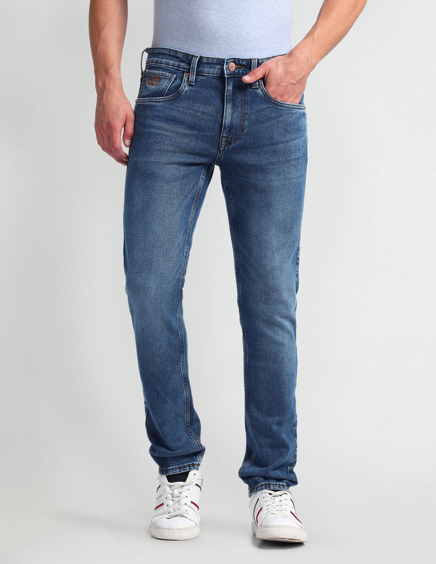 U.S. Polo Assn. Denim Co. Regallo Skinny Fit Blue Jeans