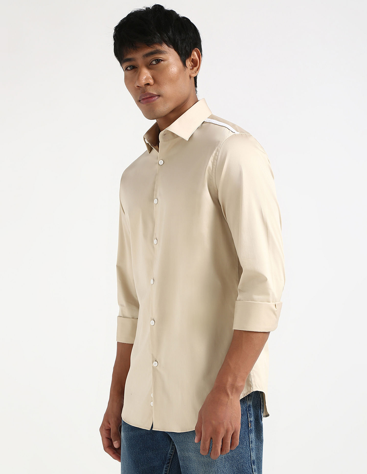 Calvin Klein Jeans Slim Fit Twill Shirt