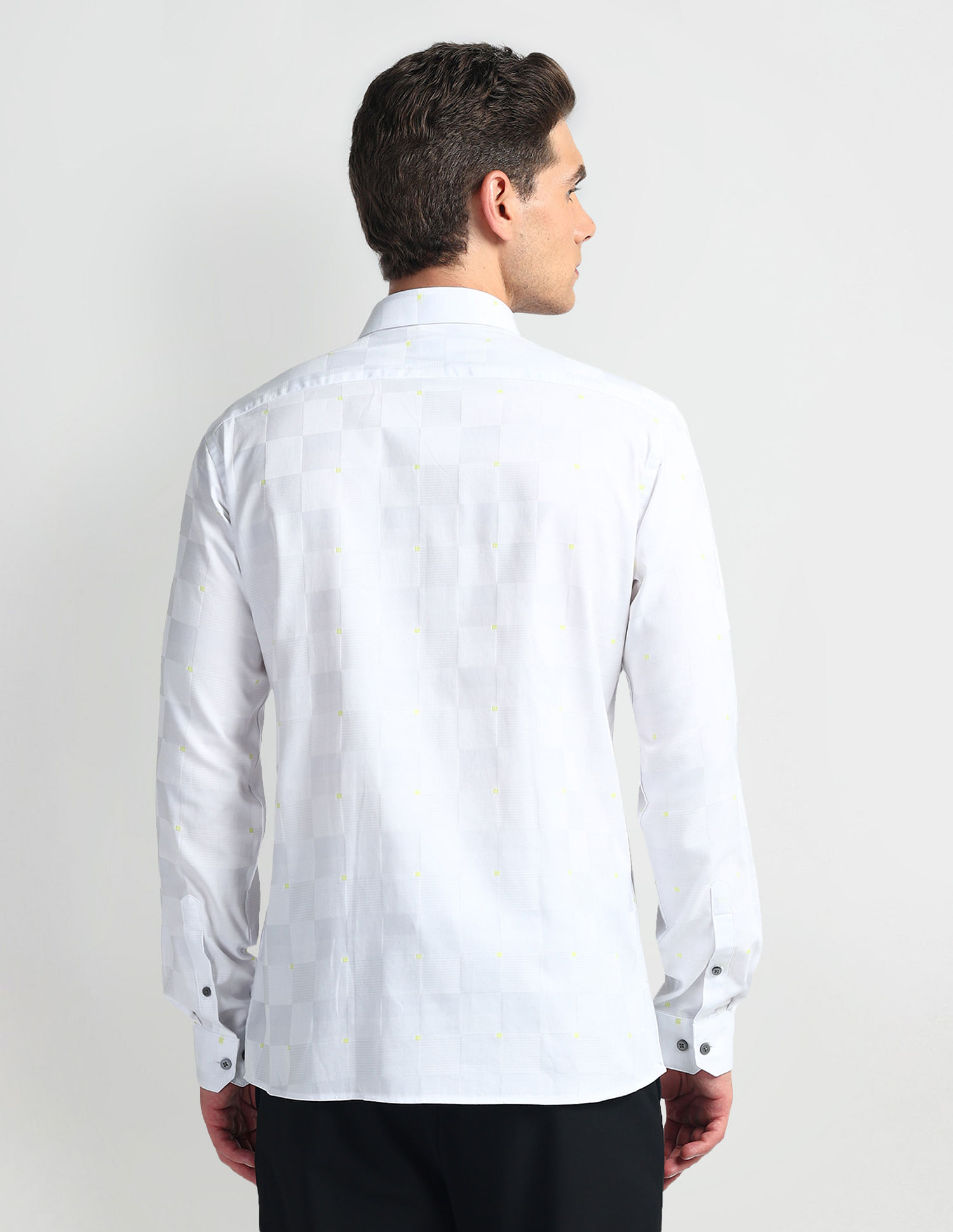 Arrow Newyork Manhattan Slim Fit Check Shirt