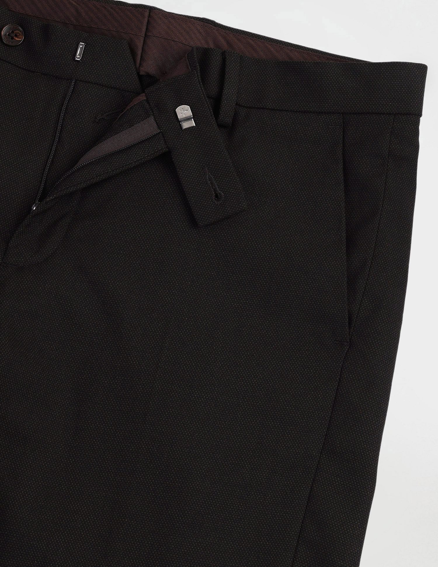 Arrow Dobby Tailored Fit Trousers