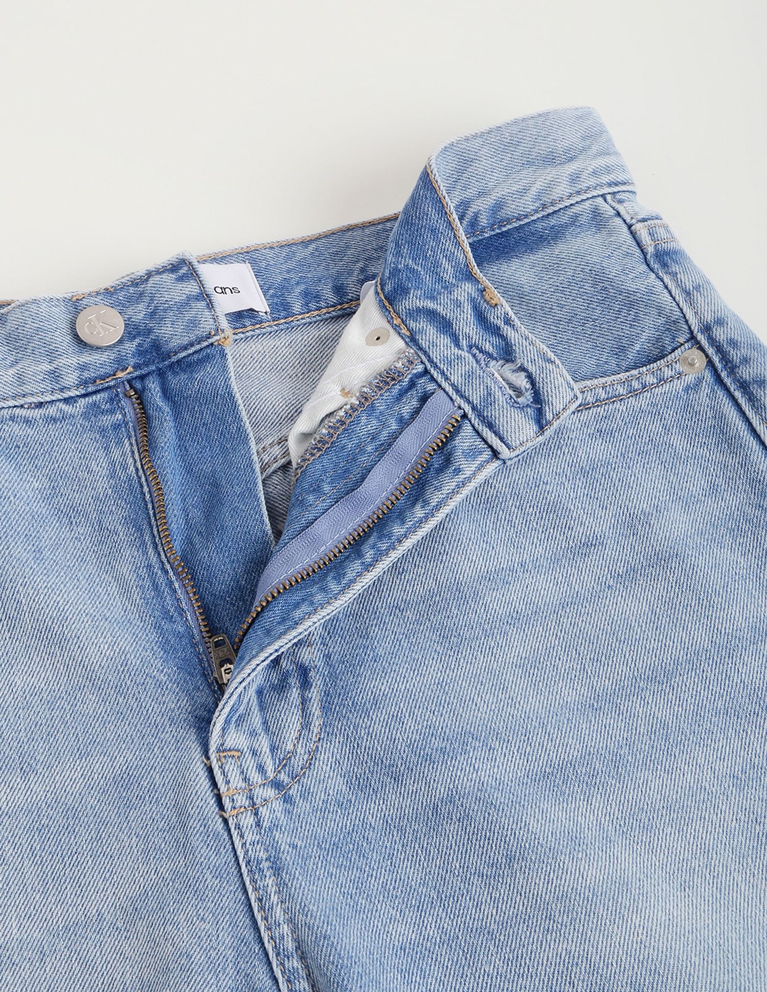 Calvin Klein Recycled Cotton Straight Jeans
