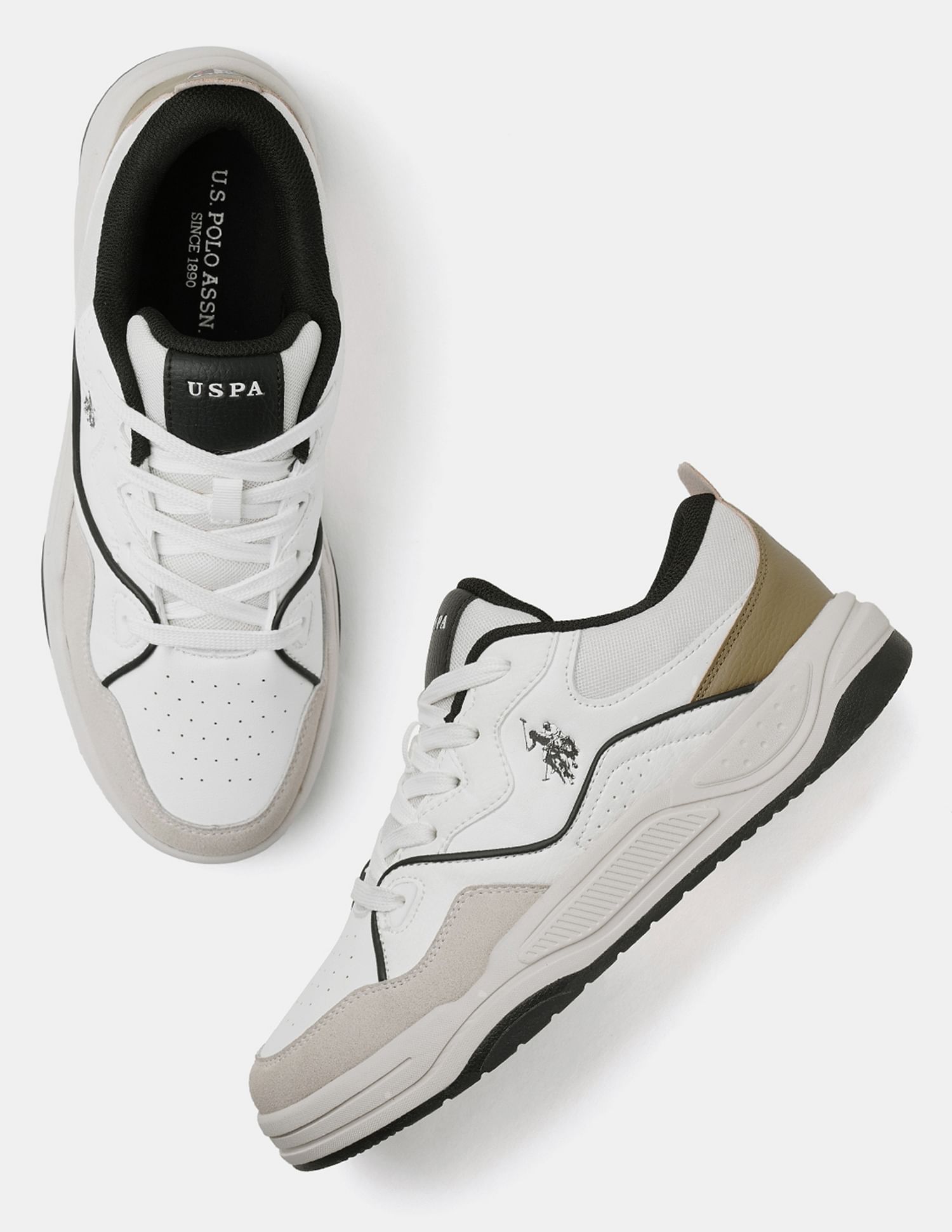 U.S. Polo Assn. Men Odore Colour Blocked Sneakers