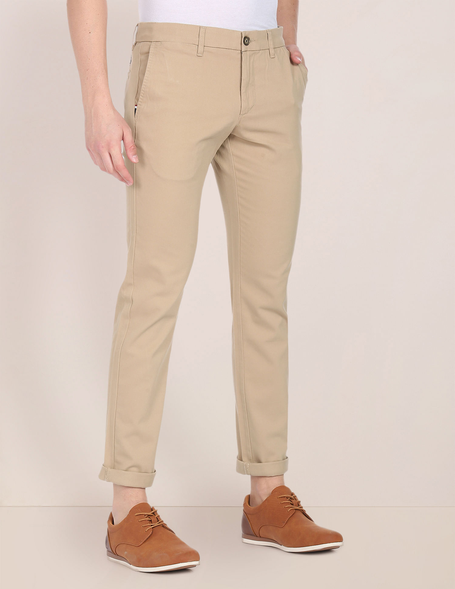 US POLO ASSN Men Beige Mid Rise Textured Casual Trousers Buy US POLO  ASSN Men Beige Mid Rise Textured Casual Trousers Online at Best Price in  India  NykaaMan
