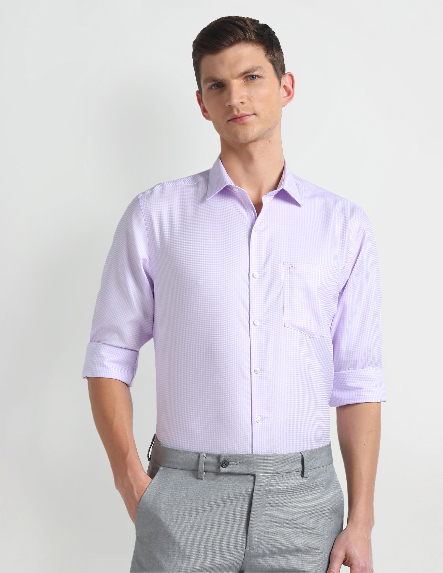 Arrow Auto Press Cotton Shirt