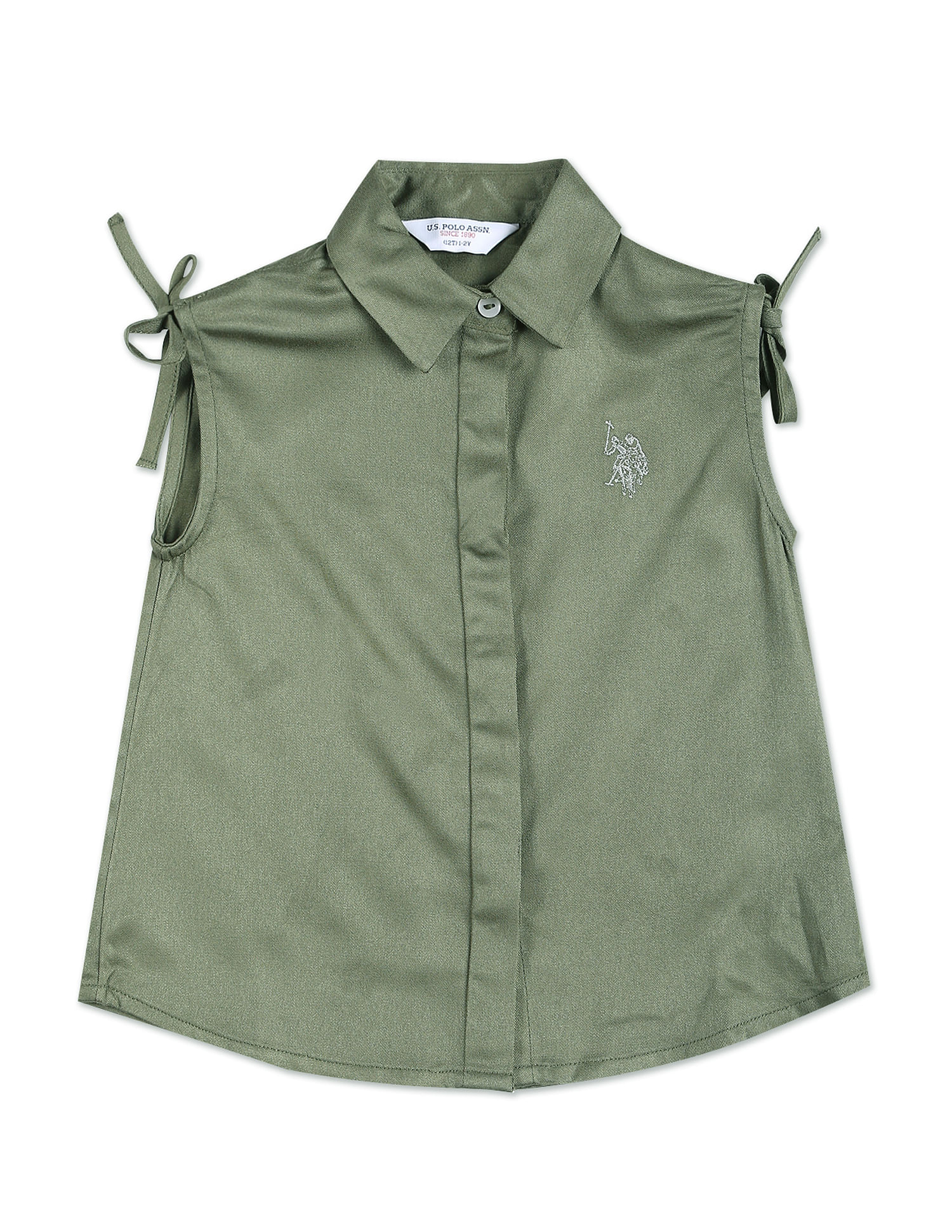 U.S. Polo Assn. Kids Solid Viscose Top