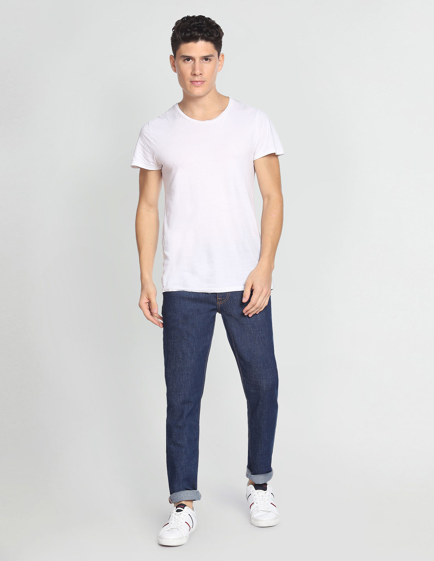 U.S. Polo Assn. Denim Co. Brandon Slim Tapered Fit Blue Jeans